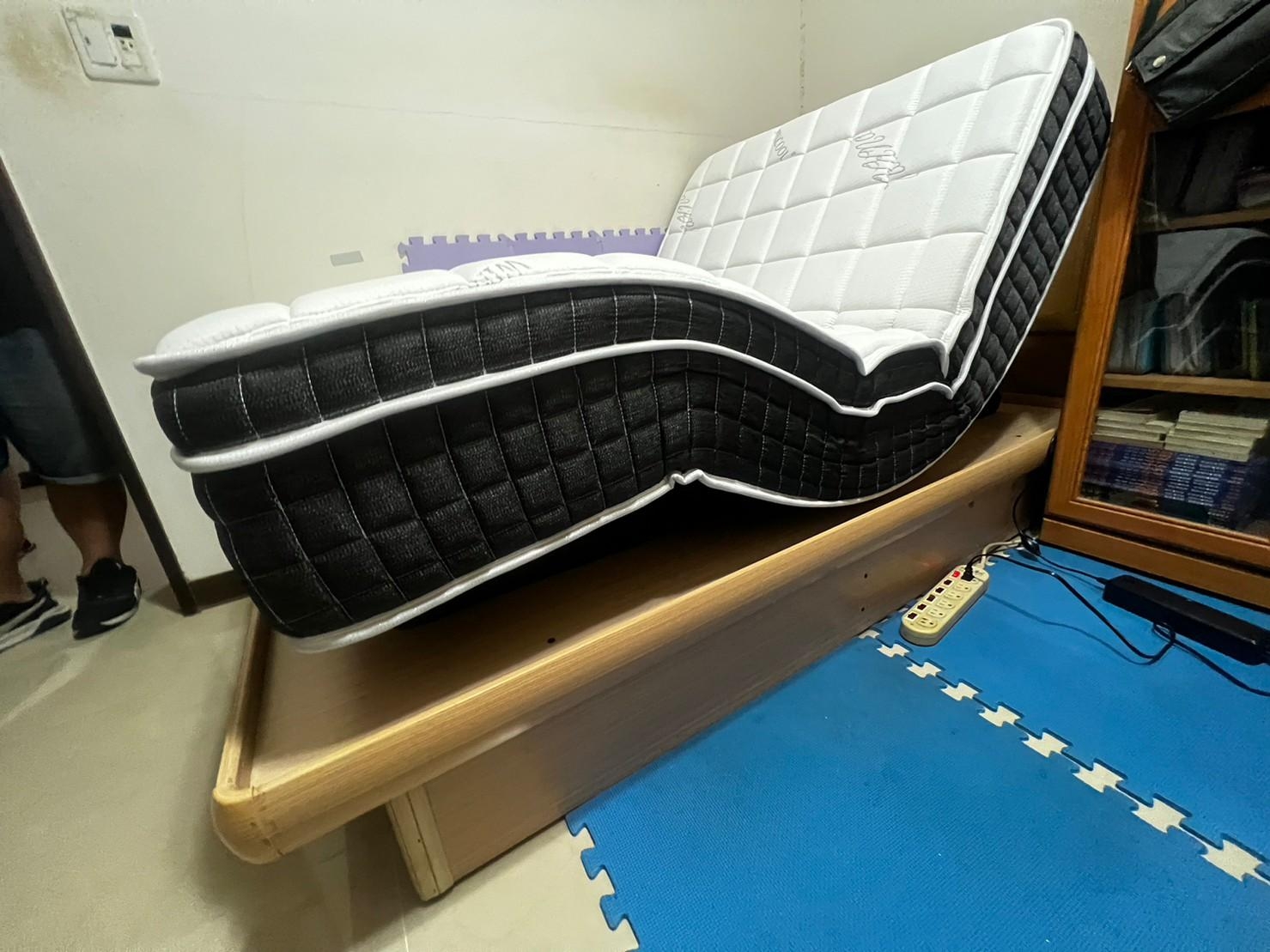 台南東區/銀離子電動床墊/涼感布電動床墊