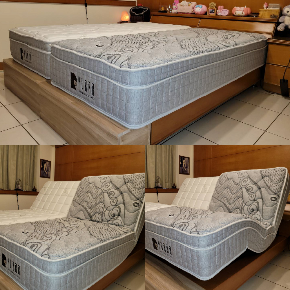 新竹北埔鄉/冰纖電動床墊 SPA-8按摩電動床墊