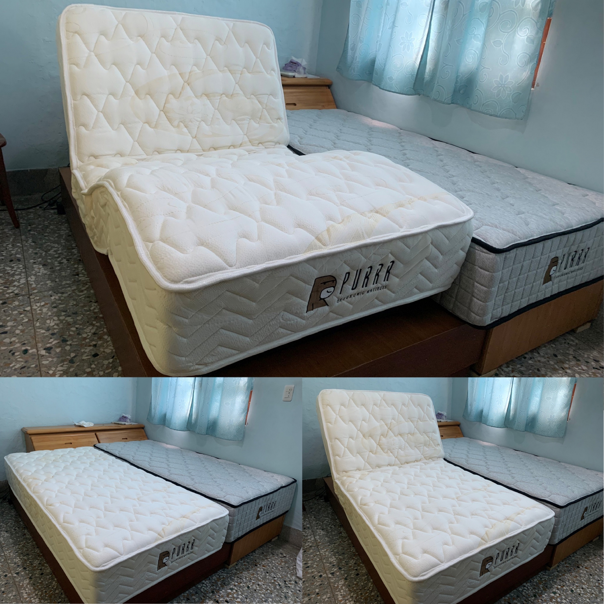 台中市霧峰區/舒眠電動床墊/金剛獨立筒床墊