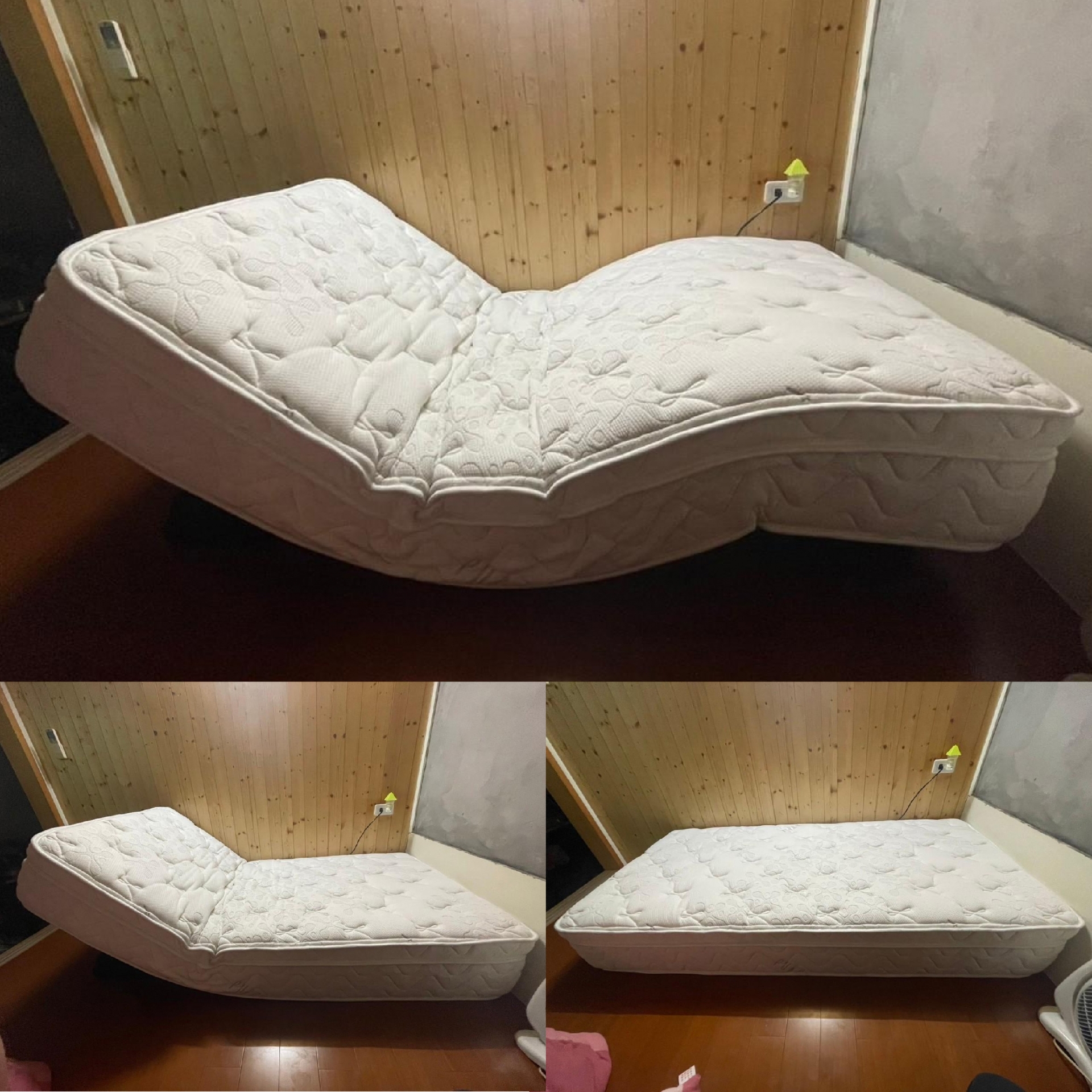 宜蘭縣羅東鎮/乳膠獨立筒電動床墊