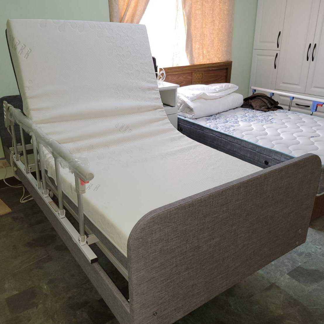 台北市中山區/三馬達醫療床/照護高彈力床墊