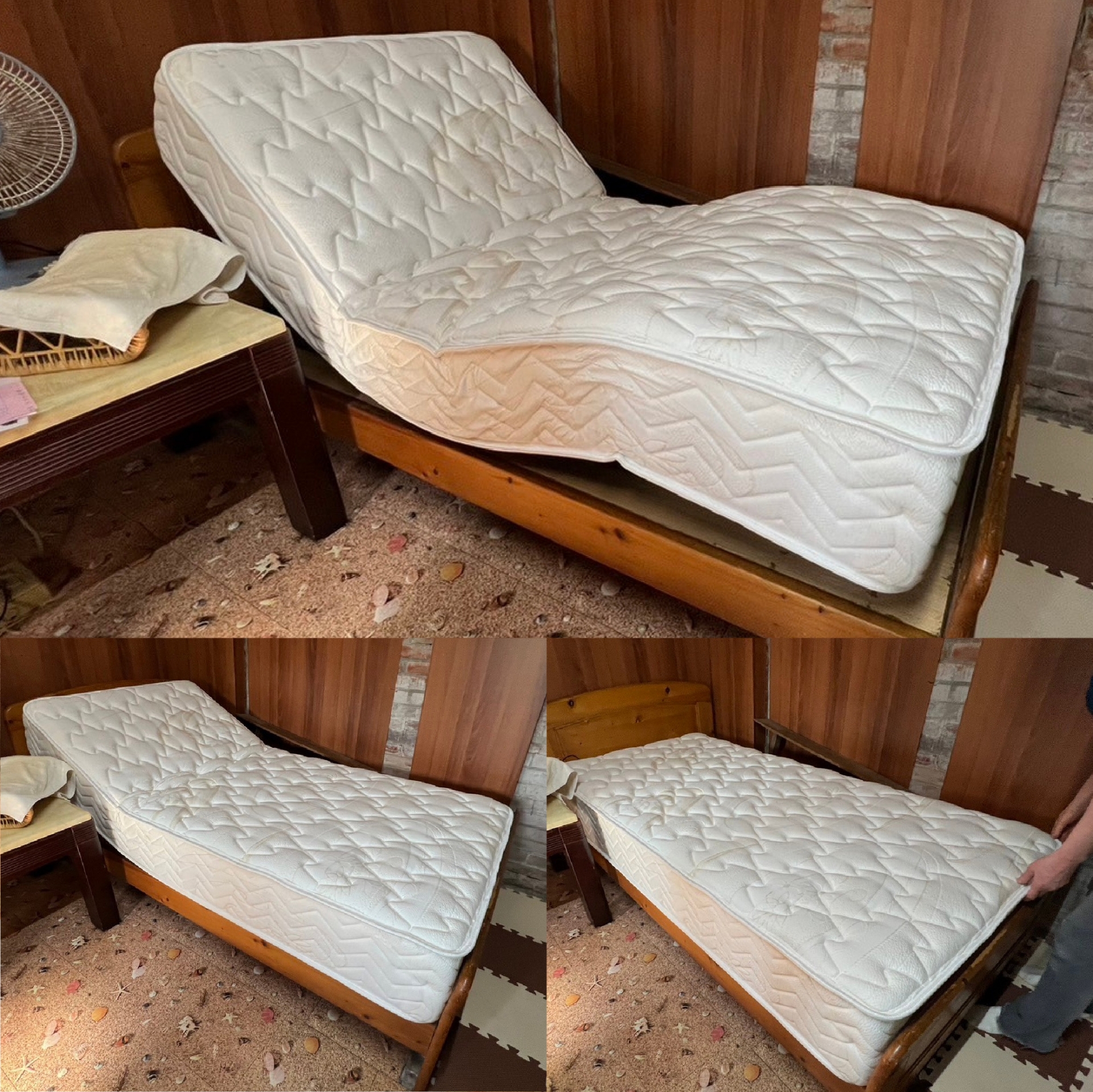 台中市霧峰區/舒眠電動床墊