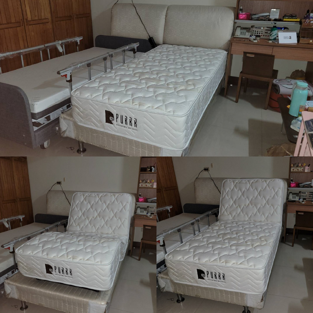 高雄彌陀區/三馬達照護床 舒眠電動床墊