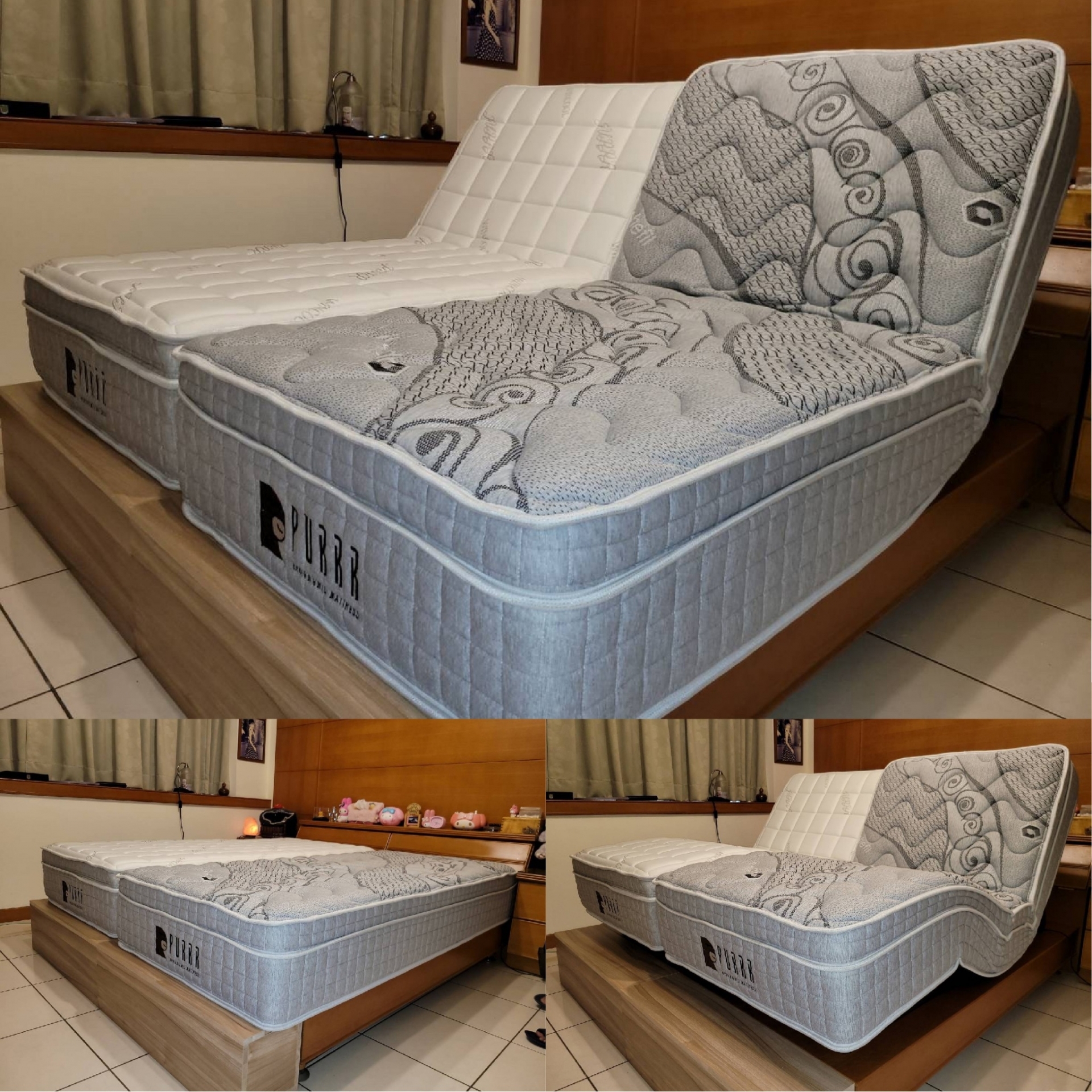 新北三重/SPA-16按摩止軒電動床墊/冰纖涼感電動床墊