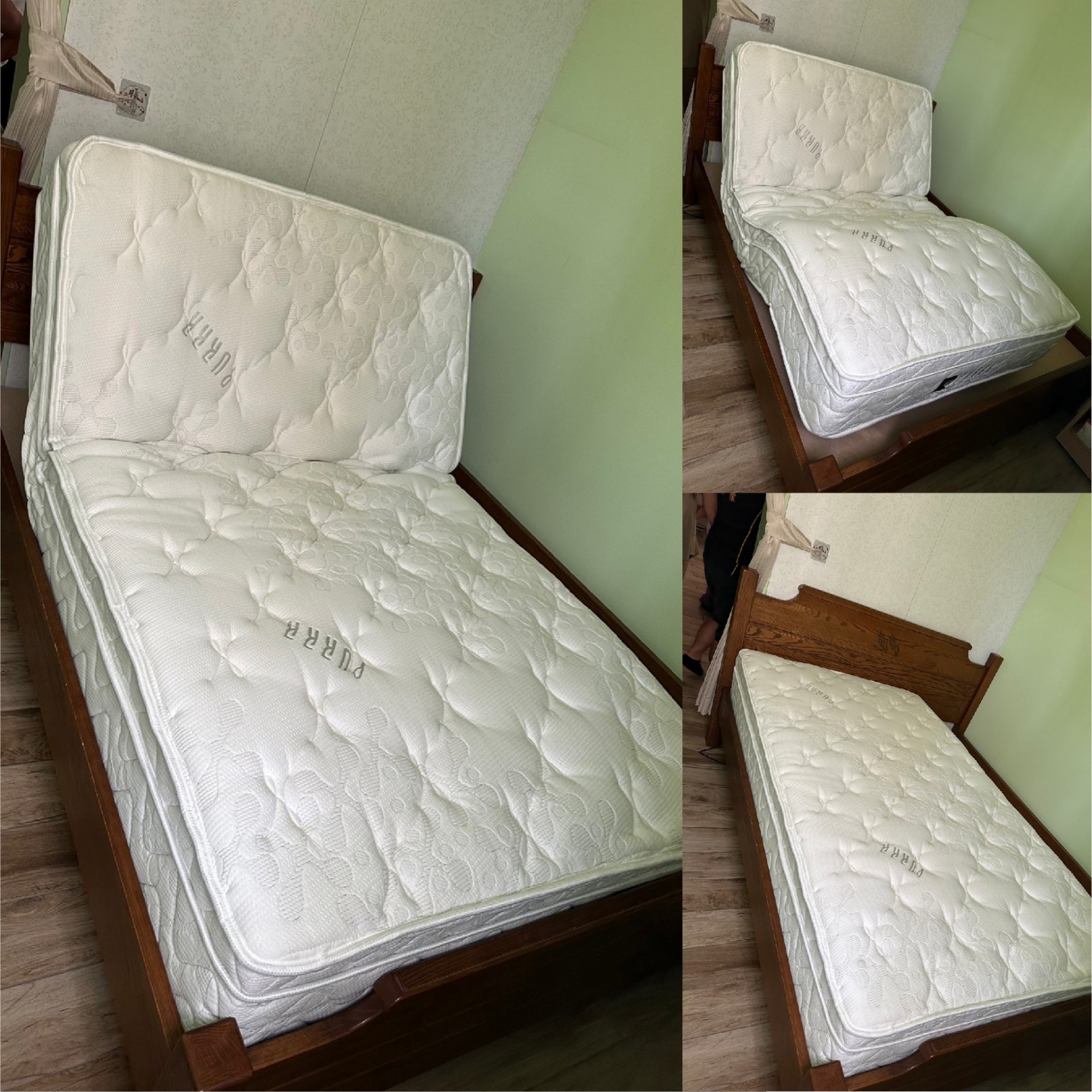 桃園八德區/乳膠獨立筒電動床墊