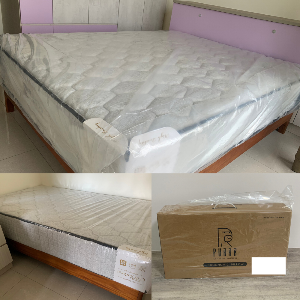 高雄三民區/金剛獨立筒床墊/呼呼枕