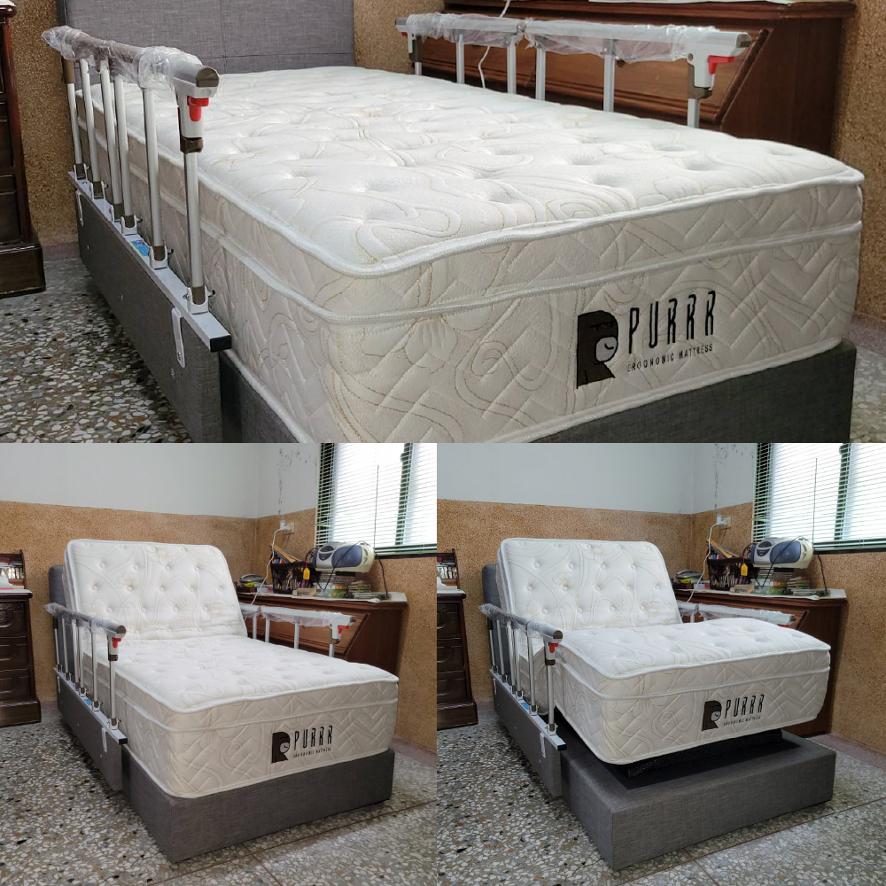 屏東東港鎮/好眠電動床墊/傢式床架組/扶手