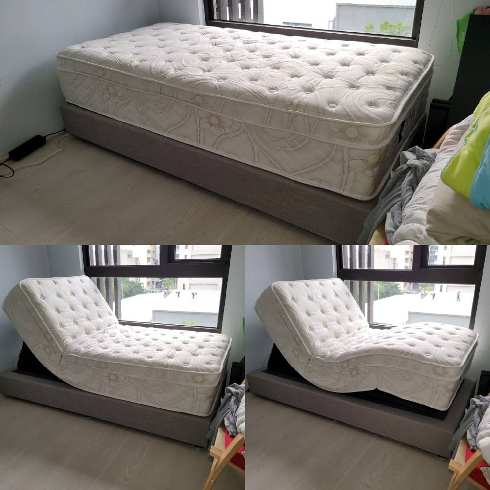 南投集集鎮/好眠電動床墊/日式床架