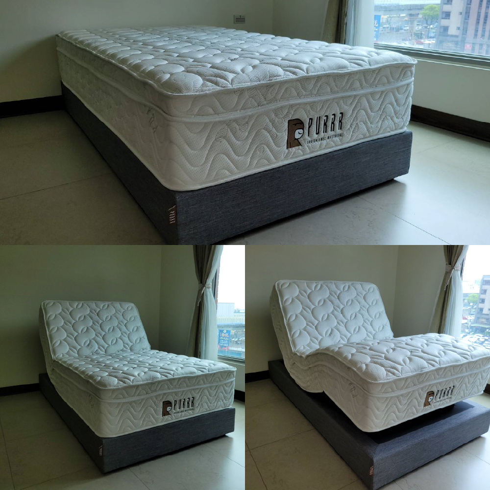 新北三重區/獨立筒電動床墊/日式床架