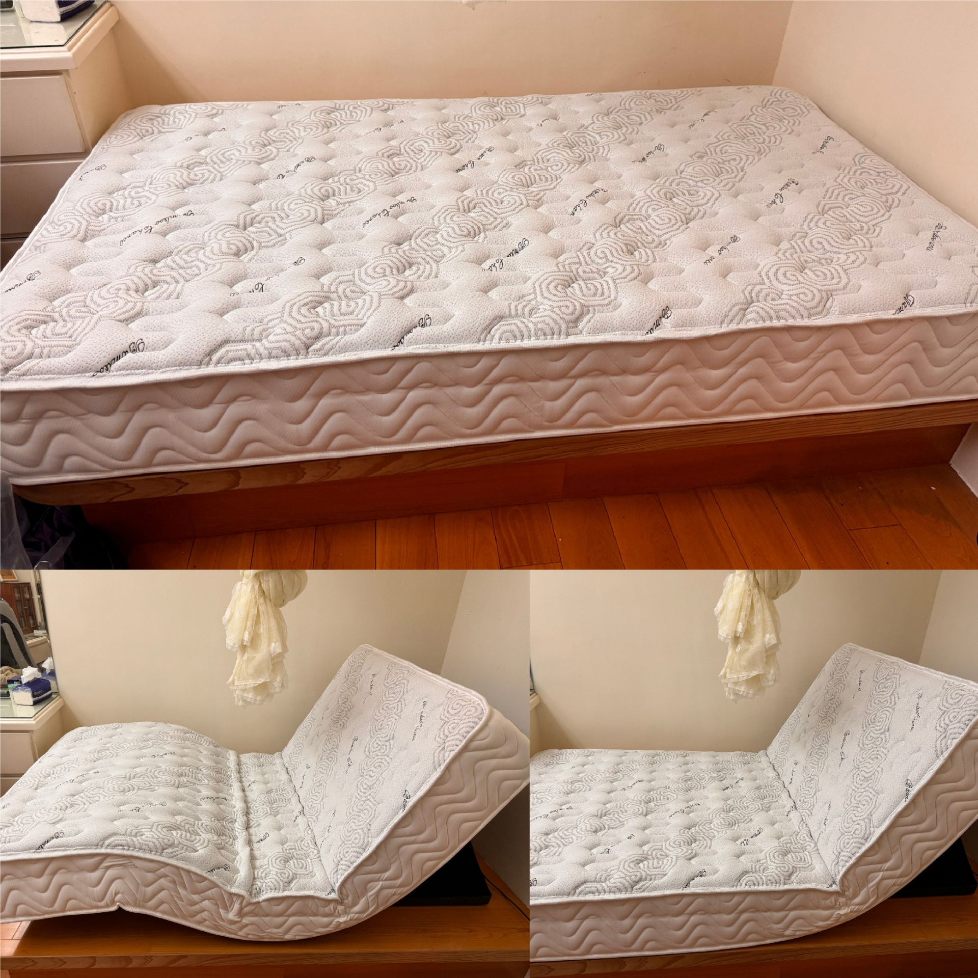 台北內湖/韋○○/喜適來電動床墊/零壓枕/防水保潔墊/涼感枕套