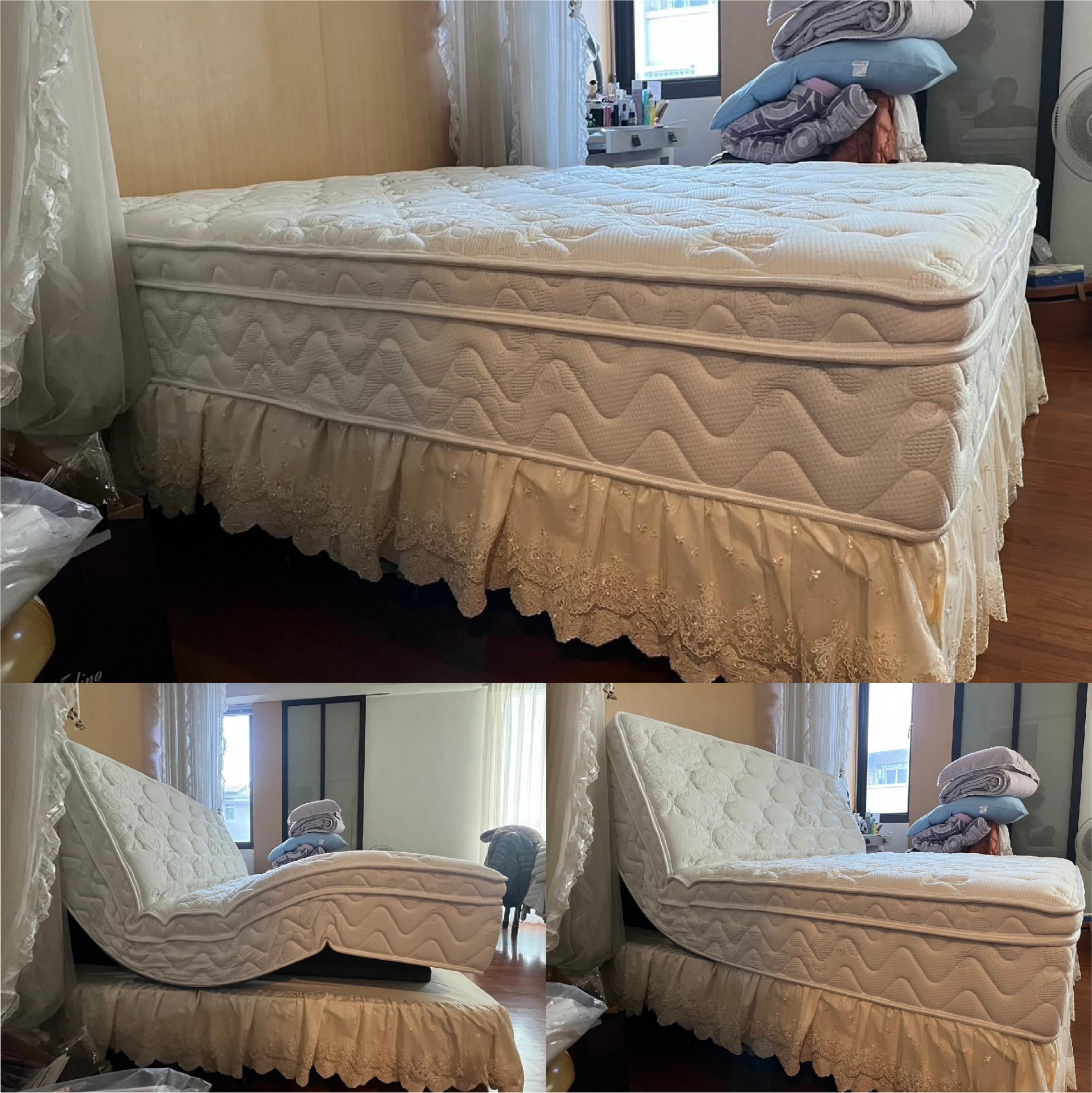 台南市東區/凌○○/乳膠電動床墊