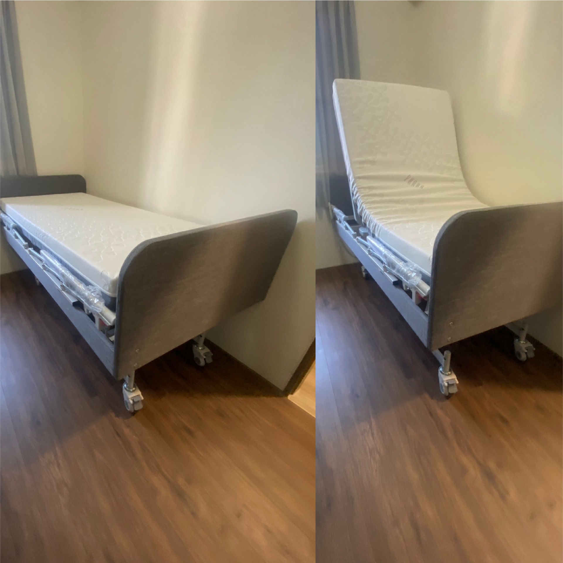 竹北市復興七路/繆○○/三馬達照護床/高彈力床墊