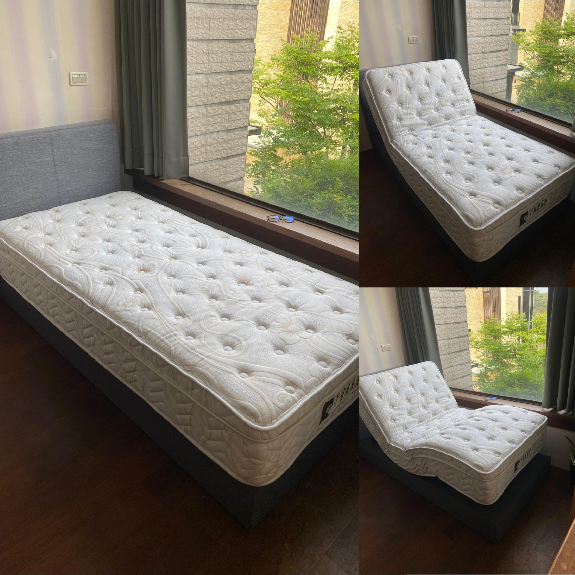 新竹縣寶山鄉/楊○○/好眠電動床墊/傢式床頭組