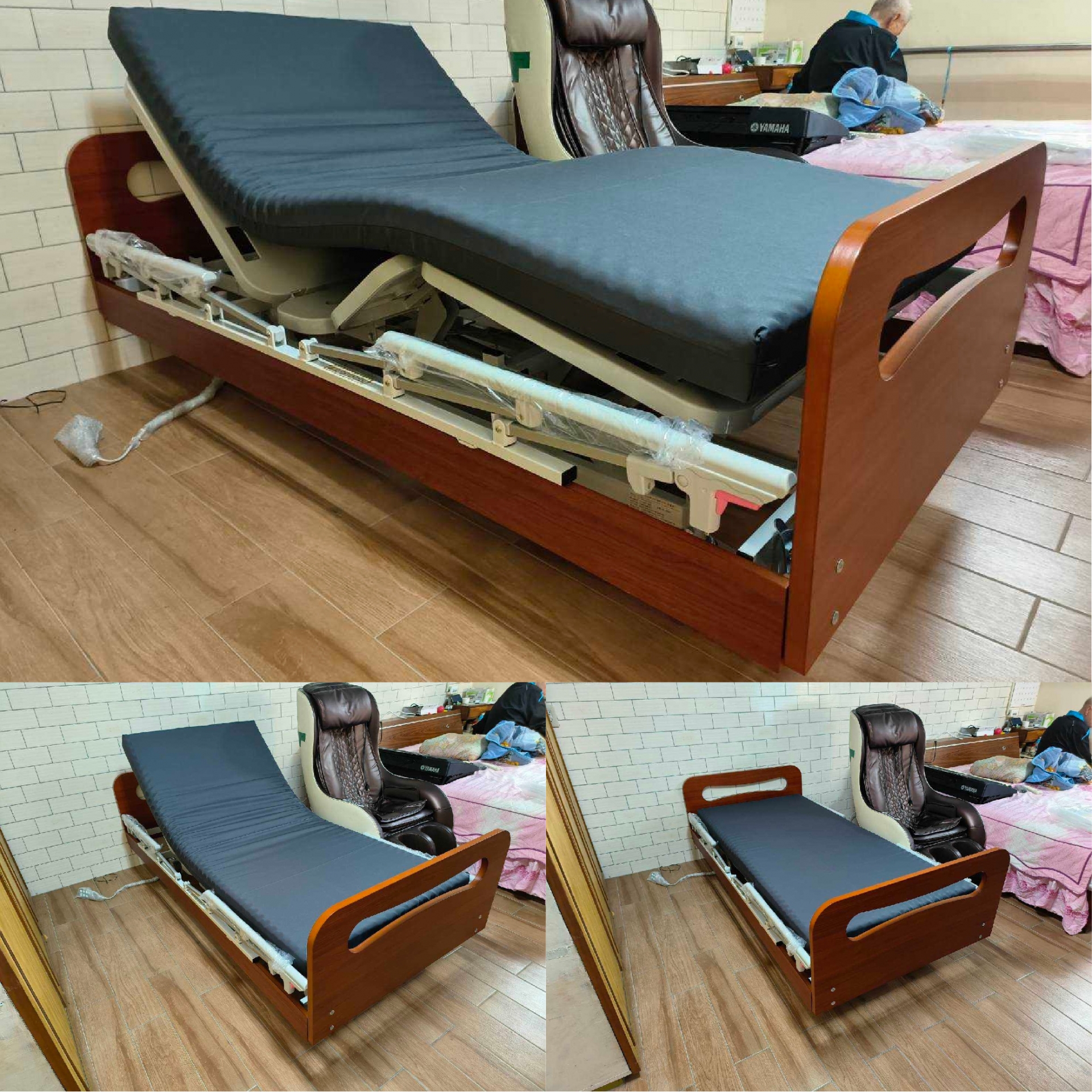 高雄市鳳山區/涂○○/三馬達照護床/基本款床墊