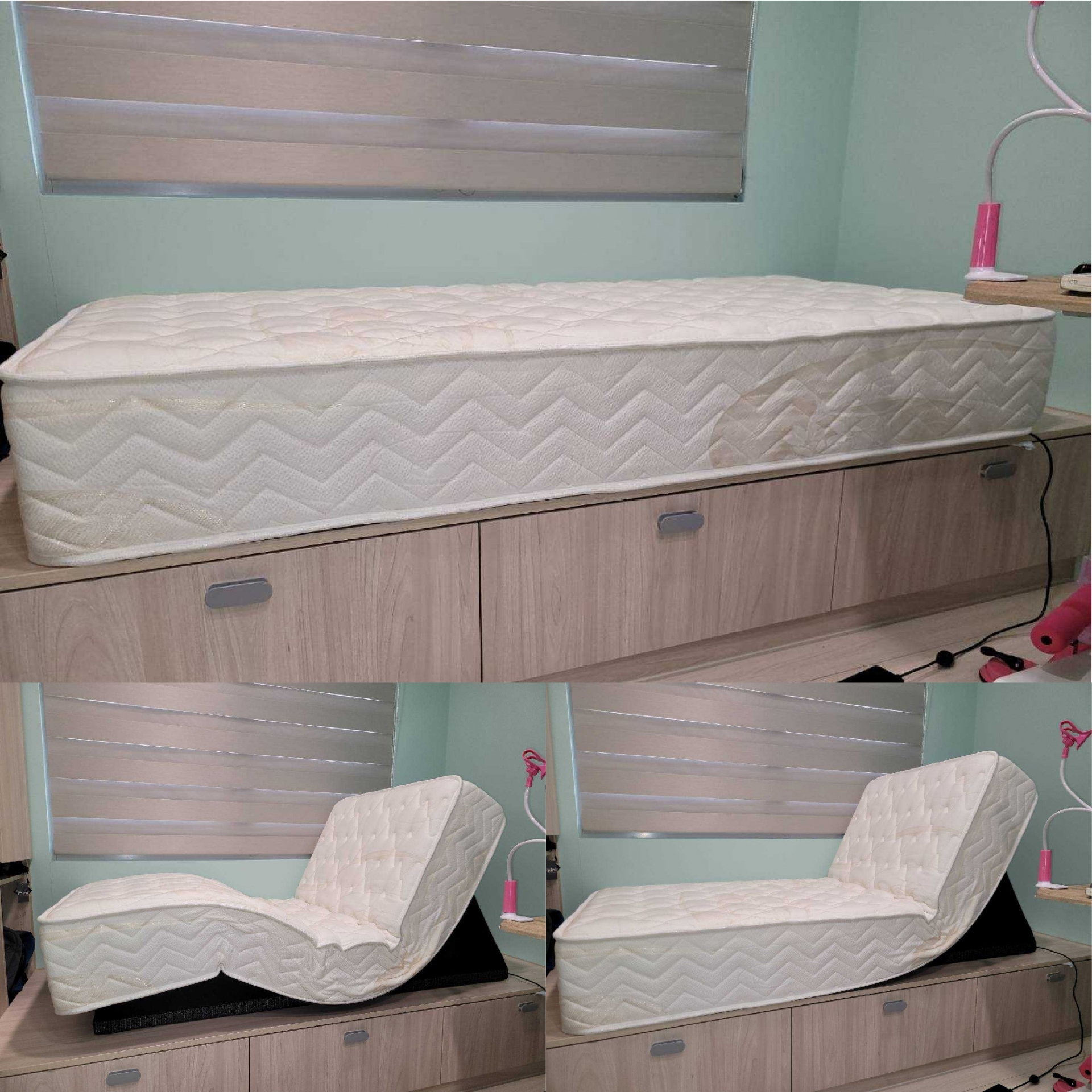 新北市三峽區/張○○/舒眠電動床墊