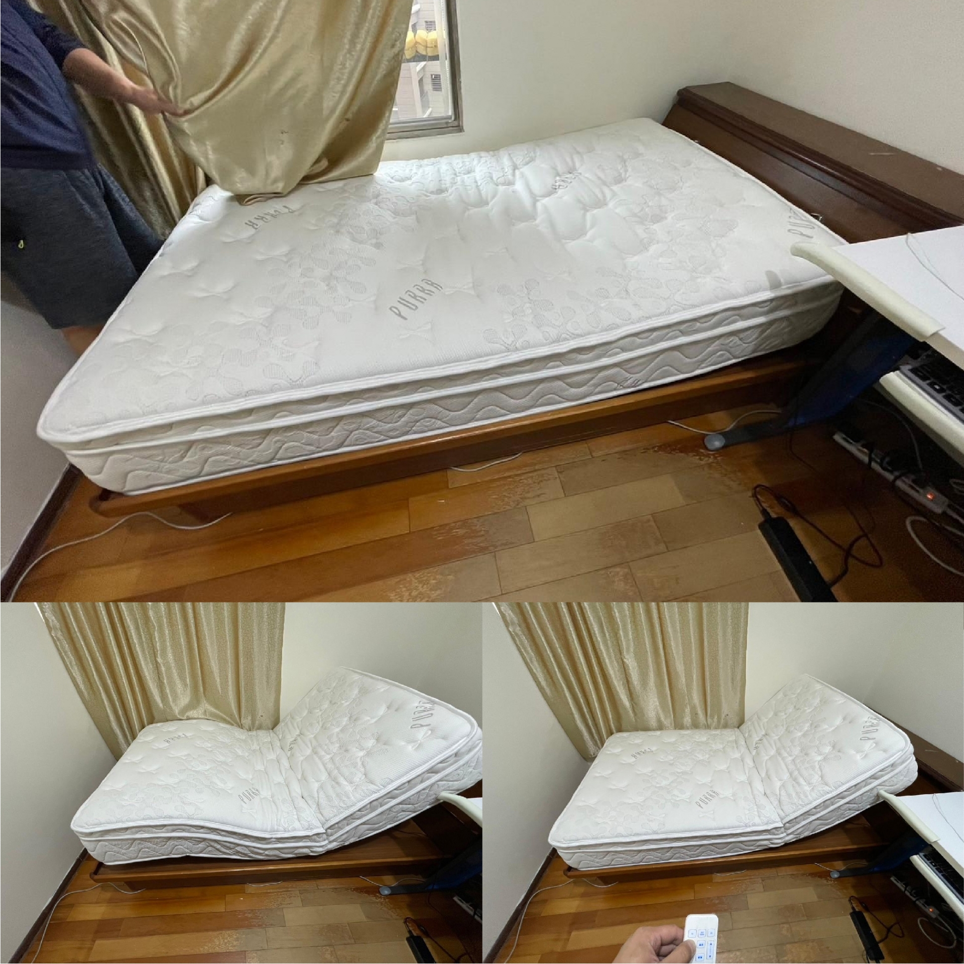 新北市汐止區/謝○○/乳膠電動床墊