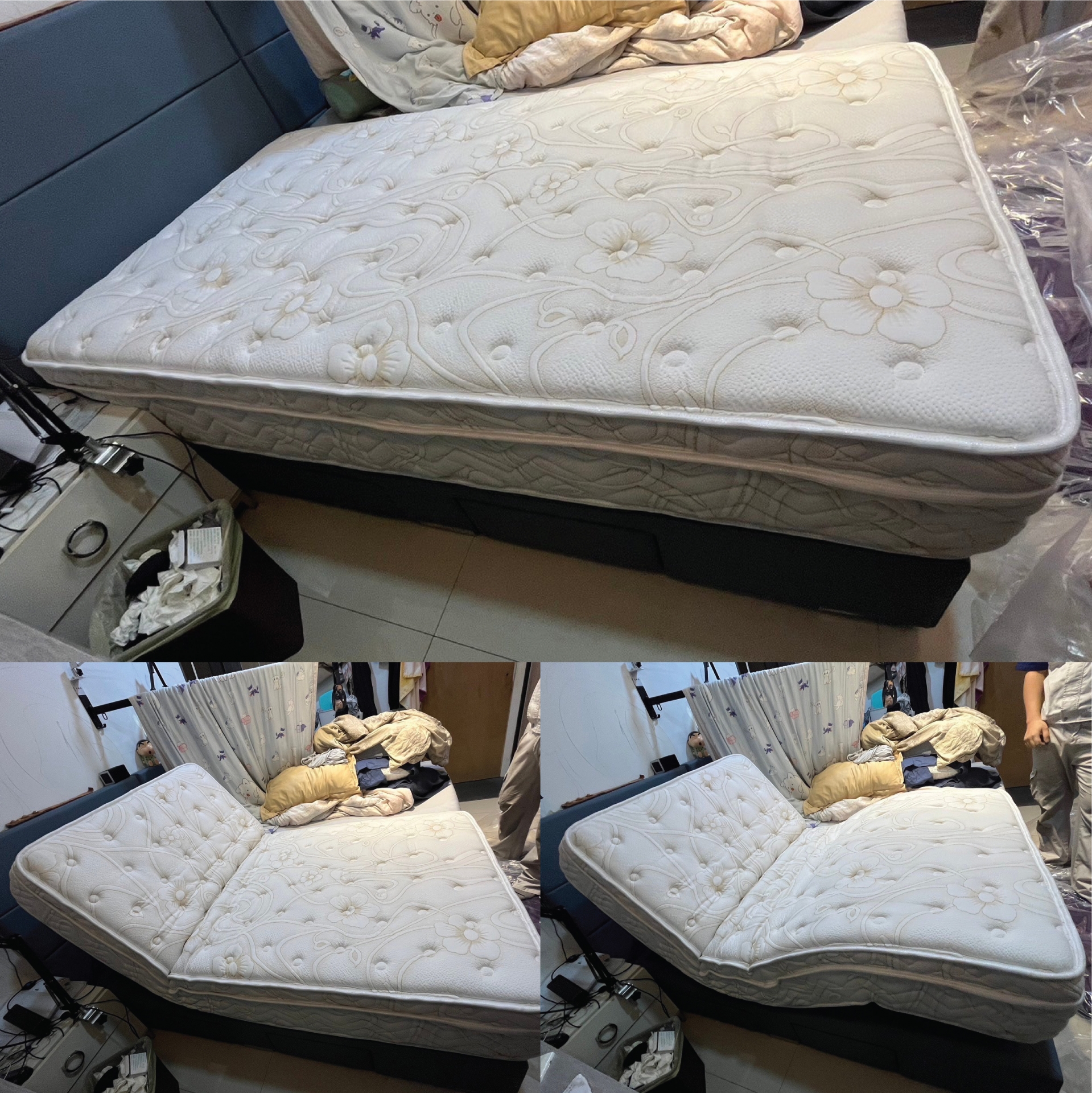 台北市大安區/郭OO/好眠電動床墊