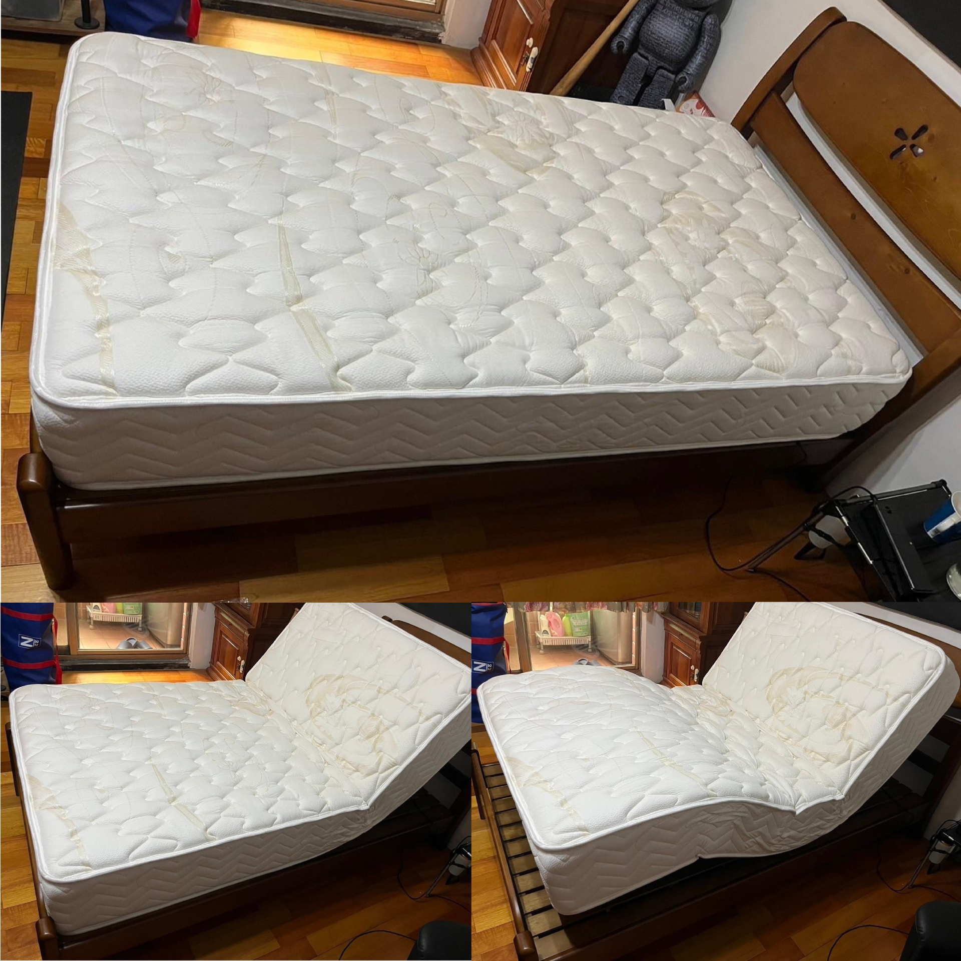 桃園市觀音區/丁OO/舒眠電動床墊3.5尺