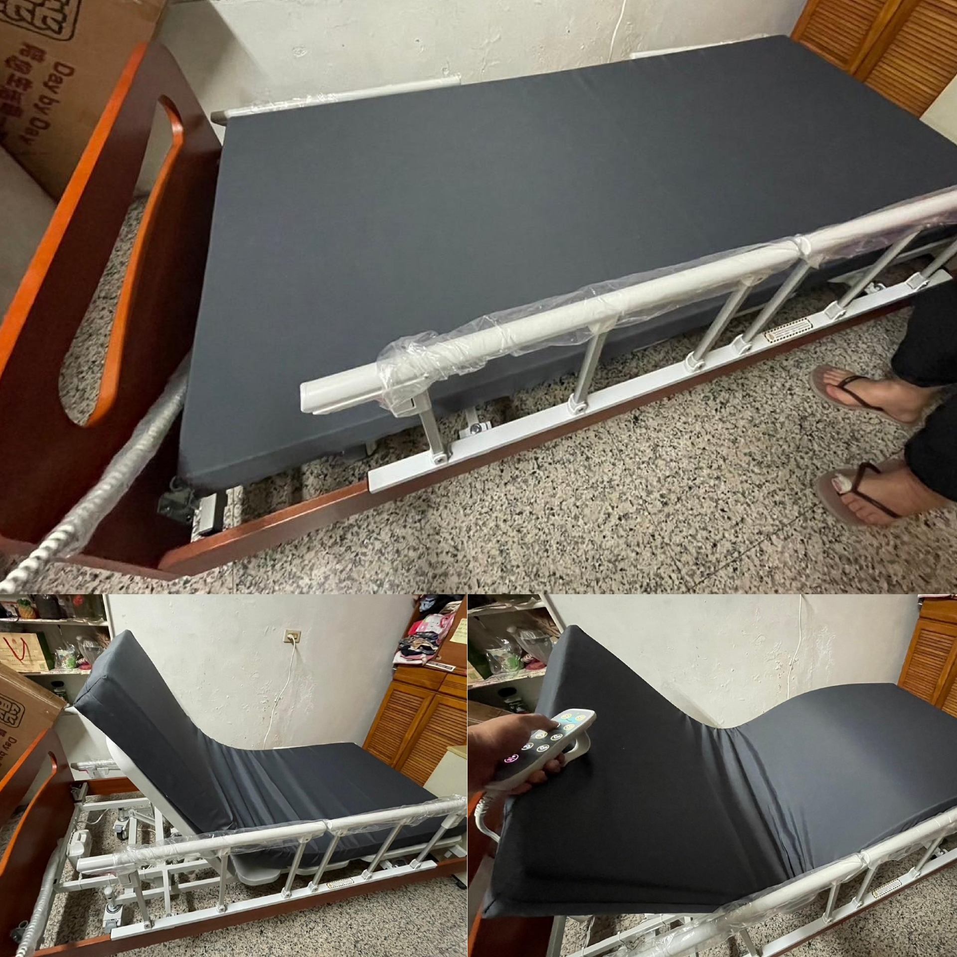 台南市東區/葉OO/三馬達照護床3尺/ 基本款床墊3尺