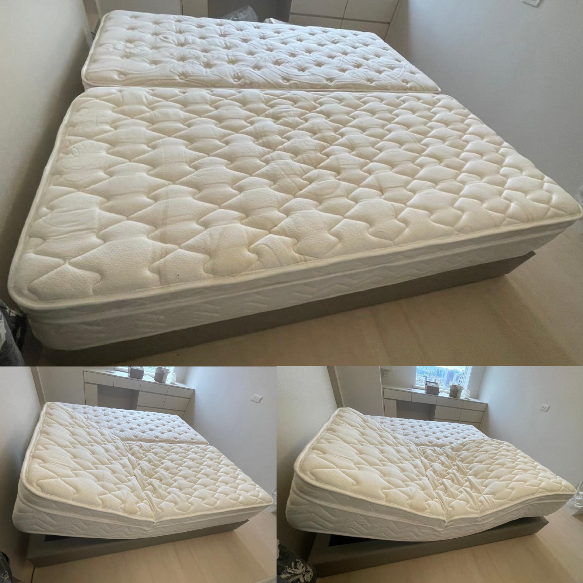新北市中和區/許OO/好眠電動床墊3尺/記憶電動床墊3尺/日式床箱3尺(貓抓皮5