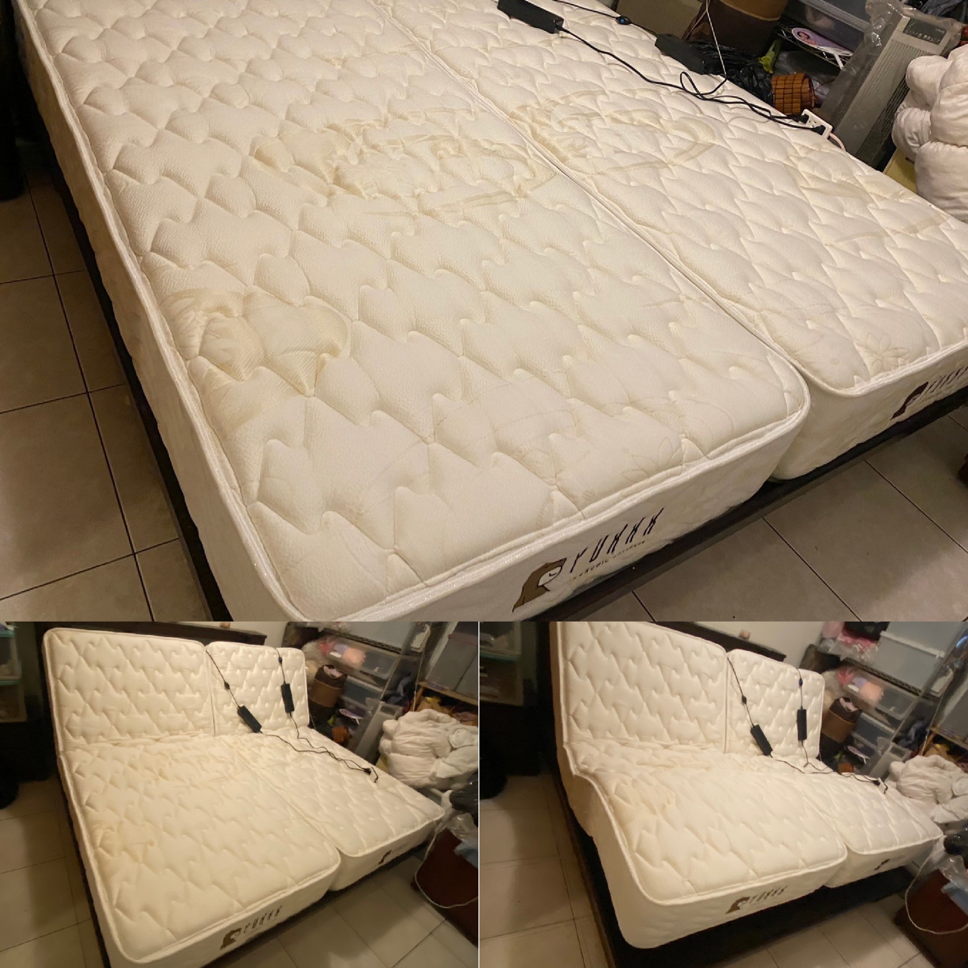 台北市北投區/許OO/舒眠電動床墊3尺*2