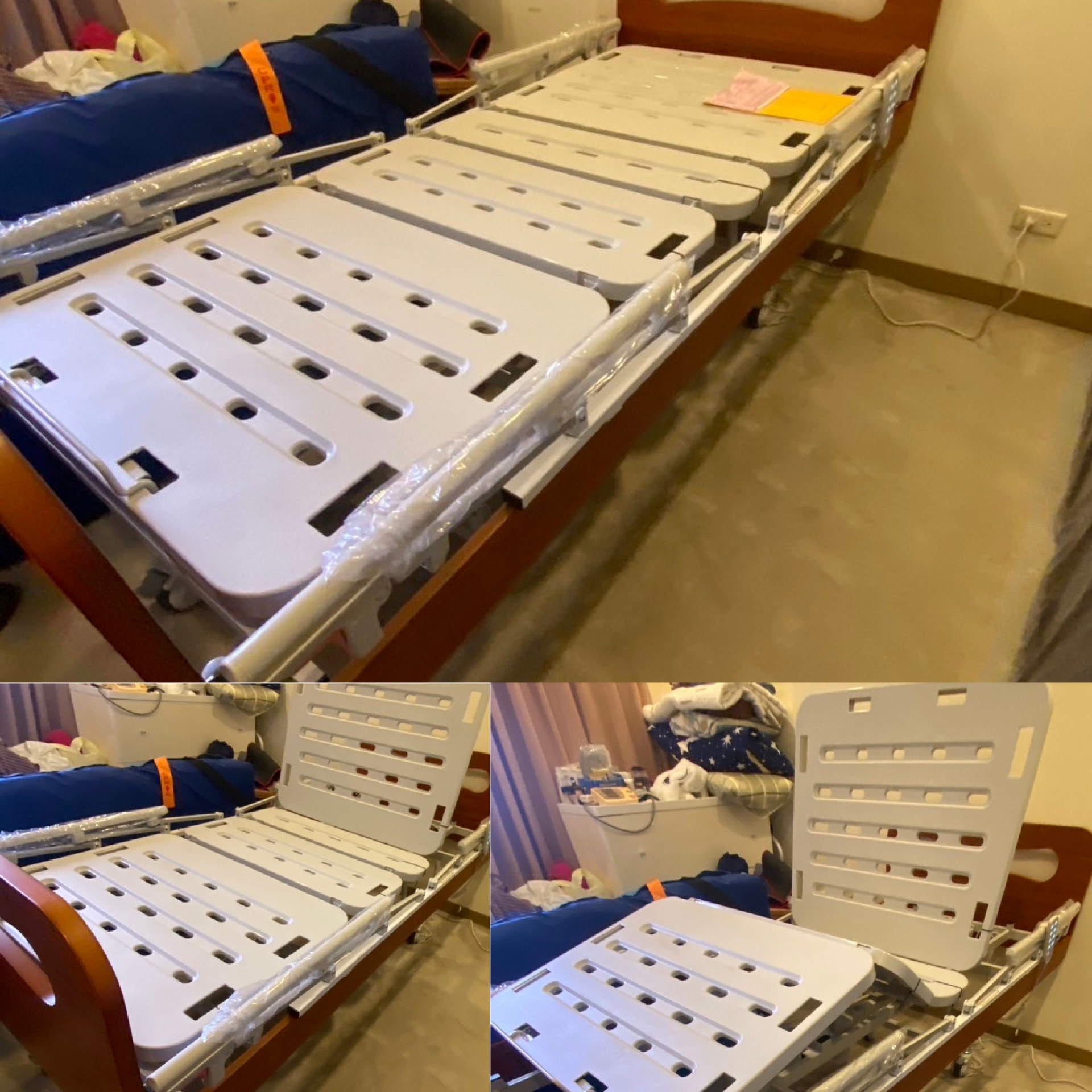 台北市大安區/賴OO/三馬達照護床3尺/照護升級床墊3尺