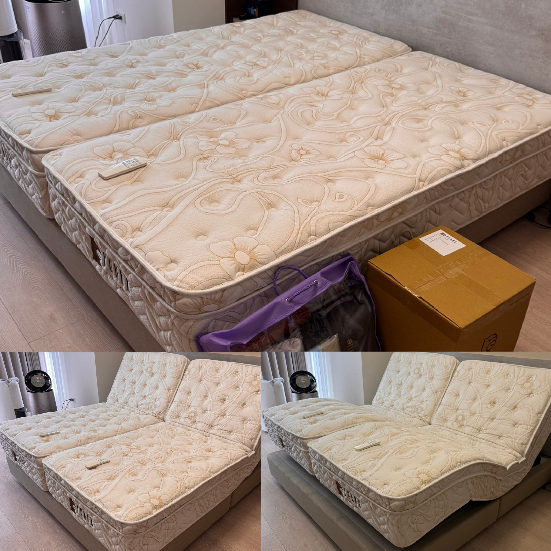 新北市新店區/喻OO/好眠電動床墊特規*2