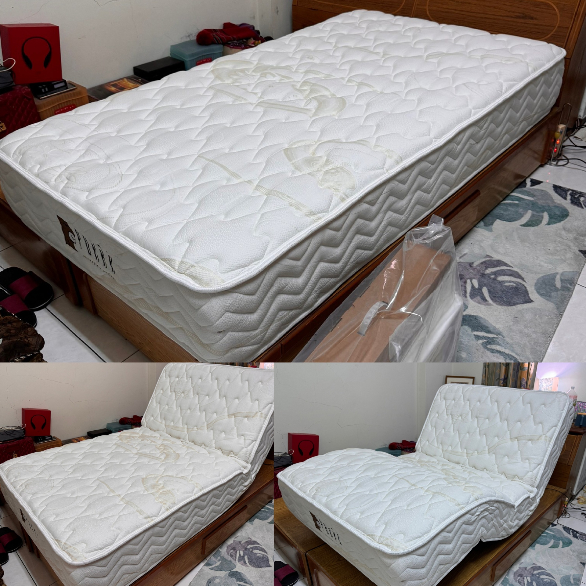 台中市北屯區/王OO/舒眠電動床墊 3.5尺