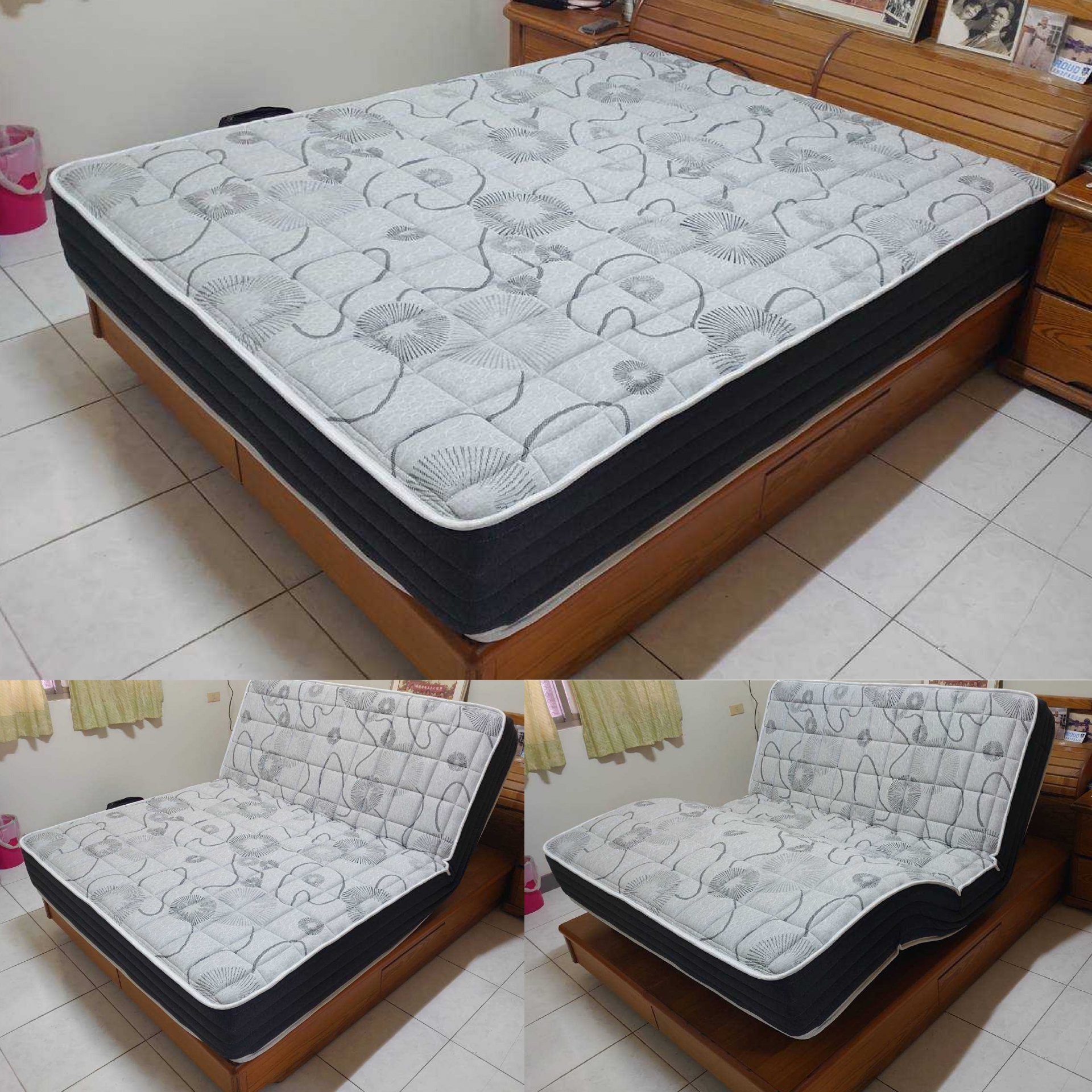 高雄市楠梓區/邱OO/日式電動床墊5尺