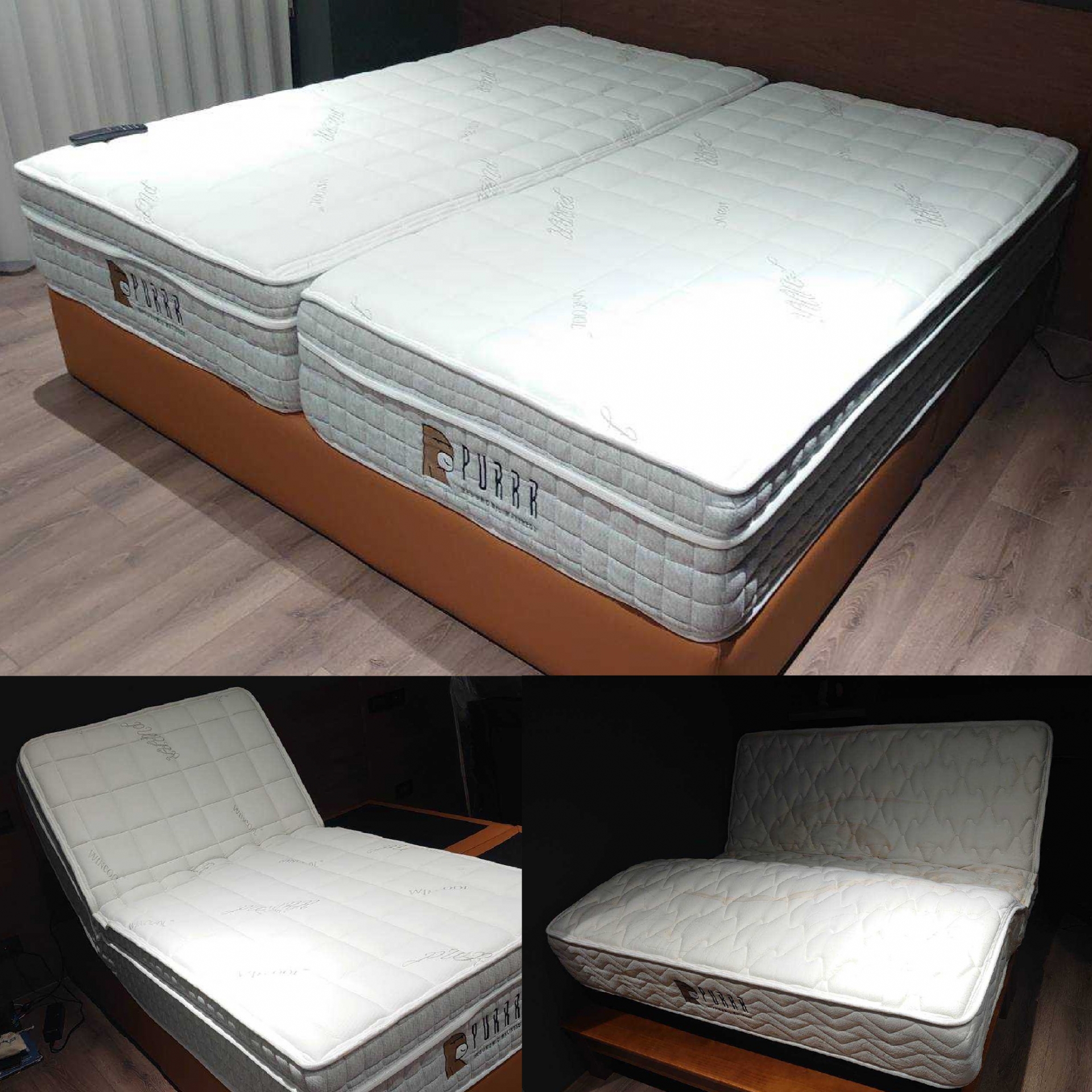 高雄市前鎮區/杜OO/舒眠電動床墊5尺(150*188)/冰纖電動床墊3尺