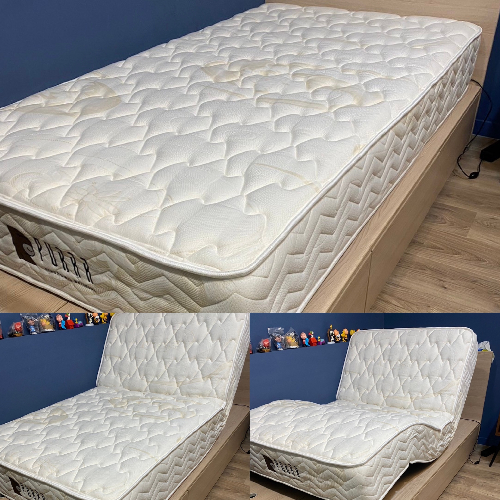 桃園市蘆竹區/吳OO/舒眠電動床墊3.5尺(12按鍵)