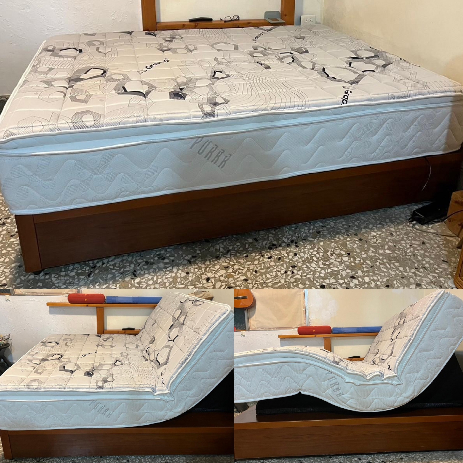 雲林縣北港鎮/洪OO/石墨烯電動床墊5尺