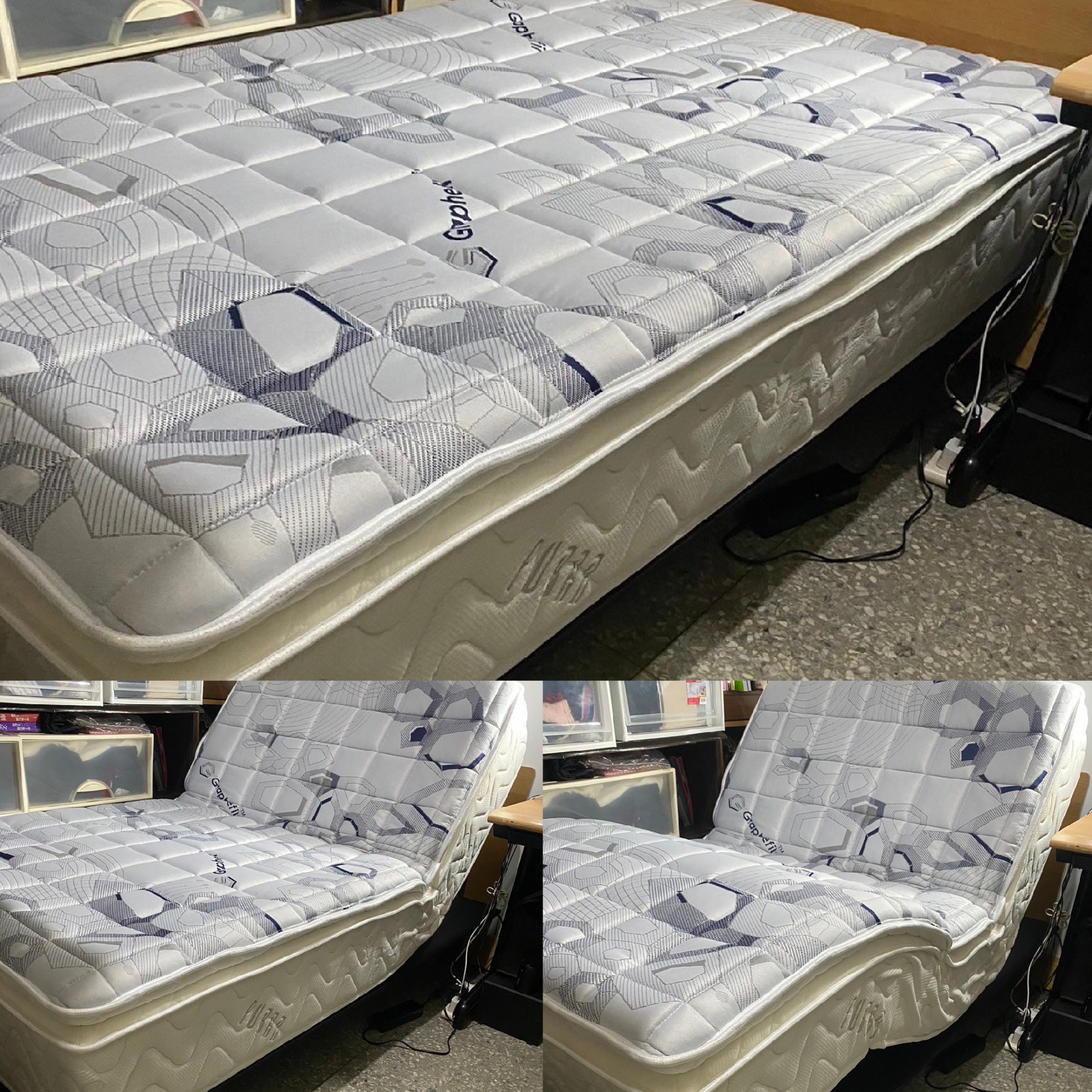 台北市松山區/陳OO/石墨烯電動床墊3.5尺/床板(106*190)