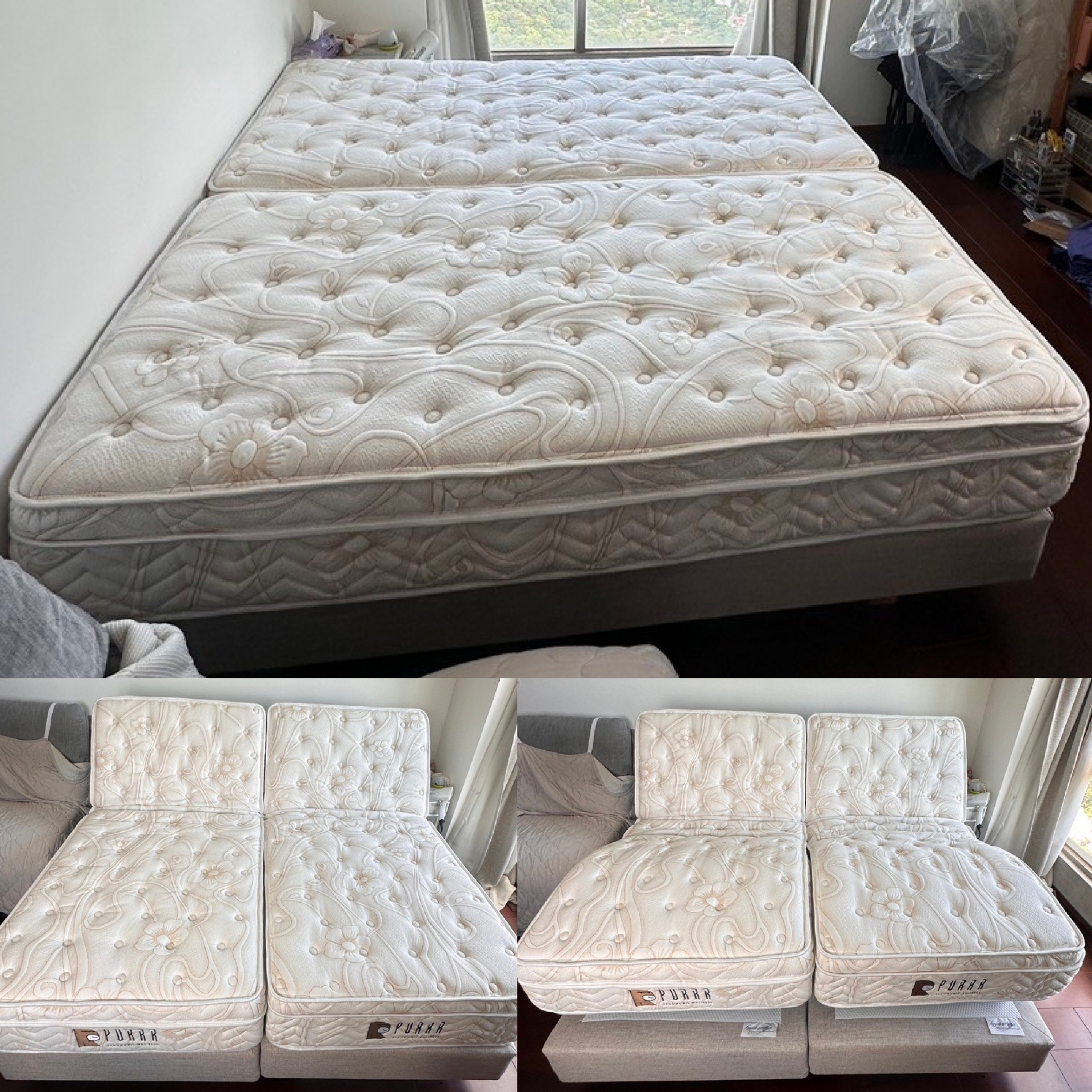 新北市淡水區/顏OO/好眠電動床墊3尺*2