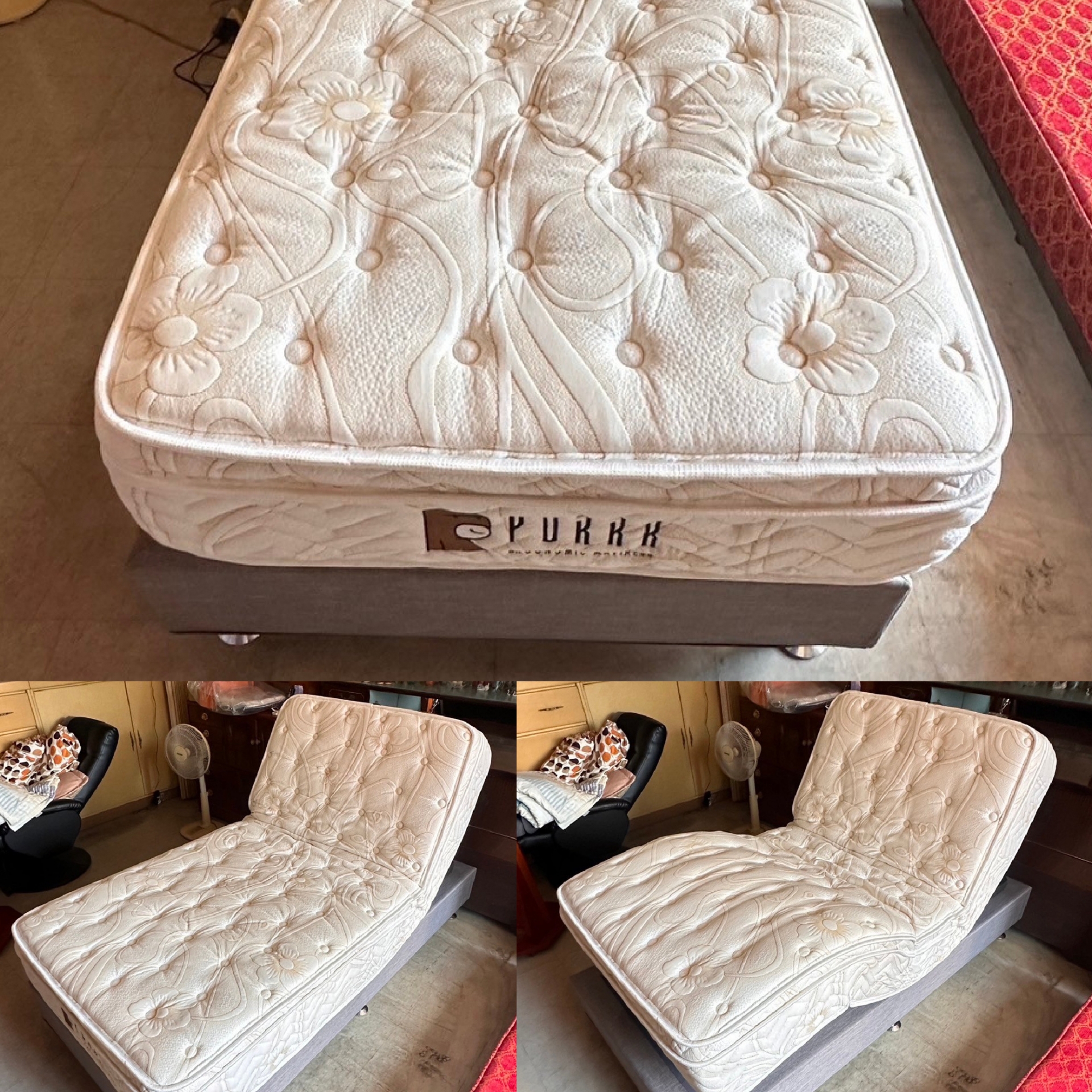 苗栗縣竹南鎮/陳OO/好眠電動床墊3尺/日式床箱3尺棕色