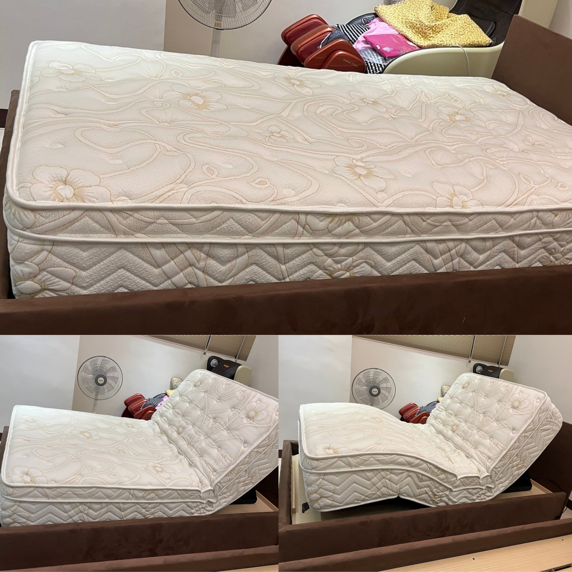 新北市淡水區/蔡OO/好眠電動床墊3.5尺