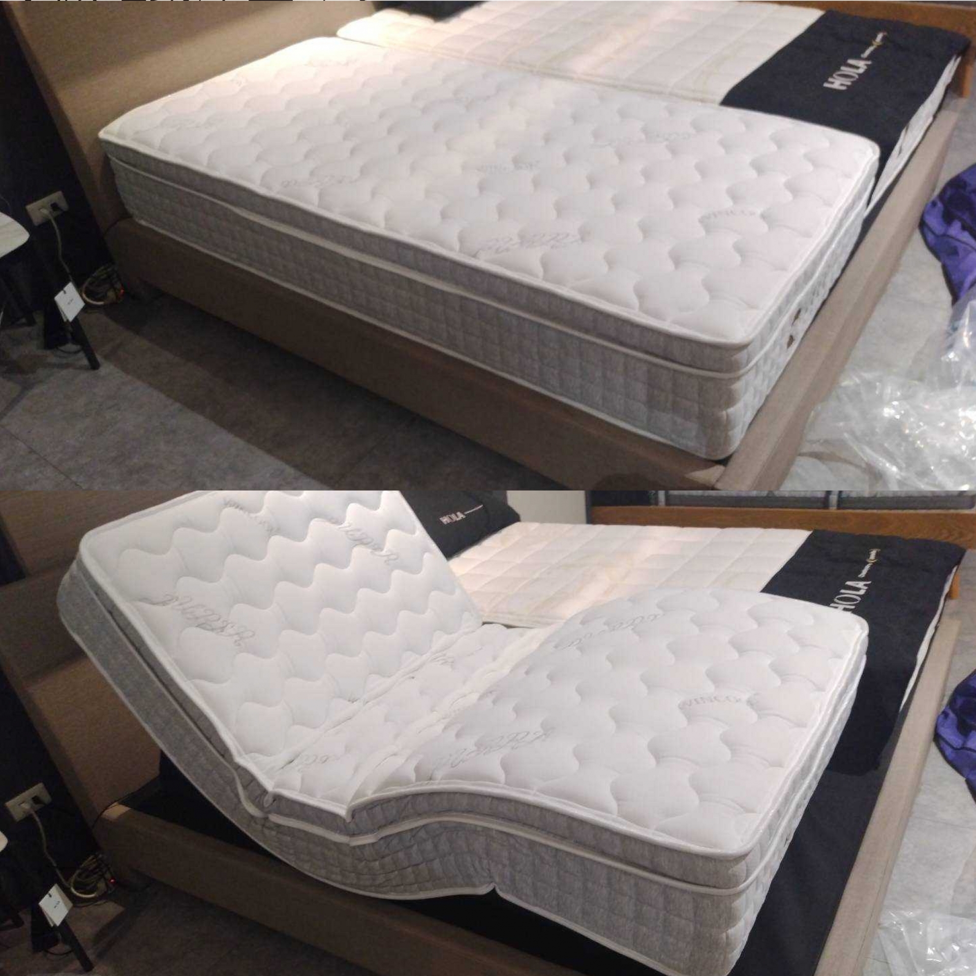 宜蘭縣羅東鎮/HOLA羅東店/冰纖電動床墊3尺