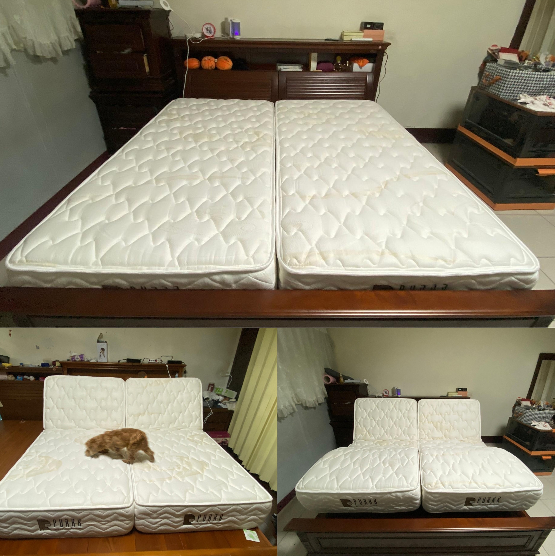 桃園市楊梅區/李OO/ 舒眠電動床墊12按鍵3尺特規188CM/舒眠電動床墊3尺