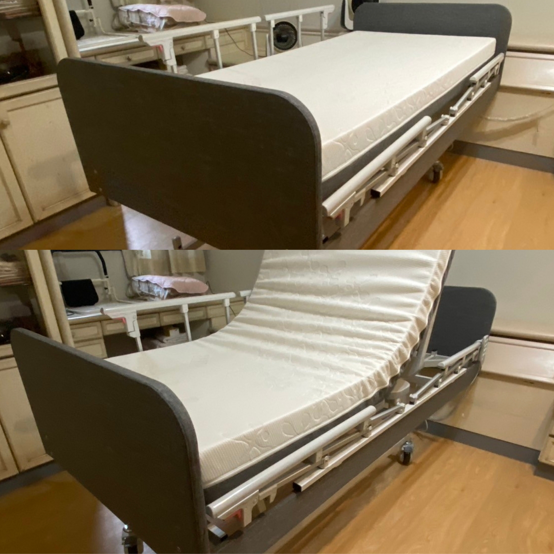 台北市松山區/陳OO/三馬達照護床3尺/高彈力床墊3尺