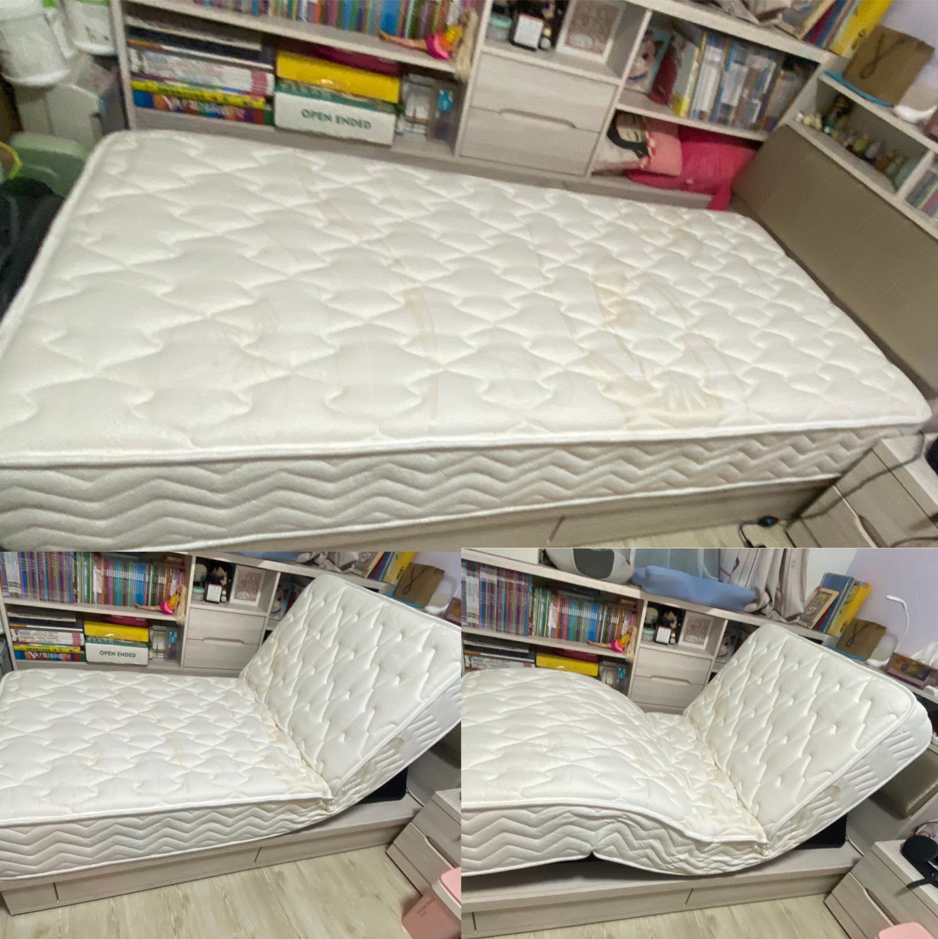 新北市五股區/賴OO/舒眠電動床墊3尺