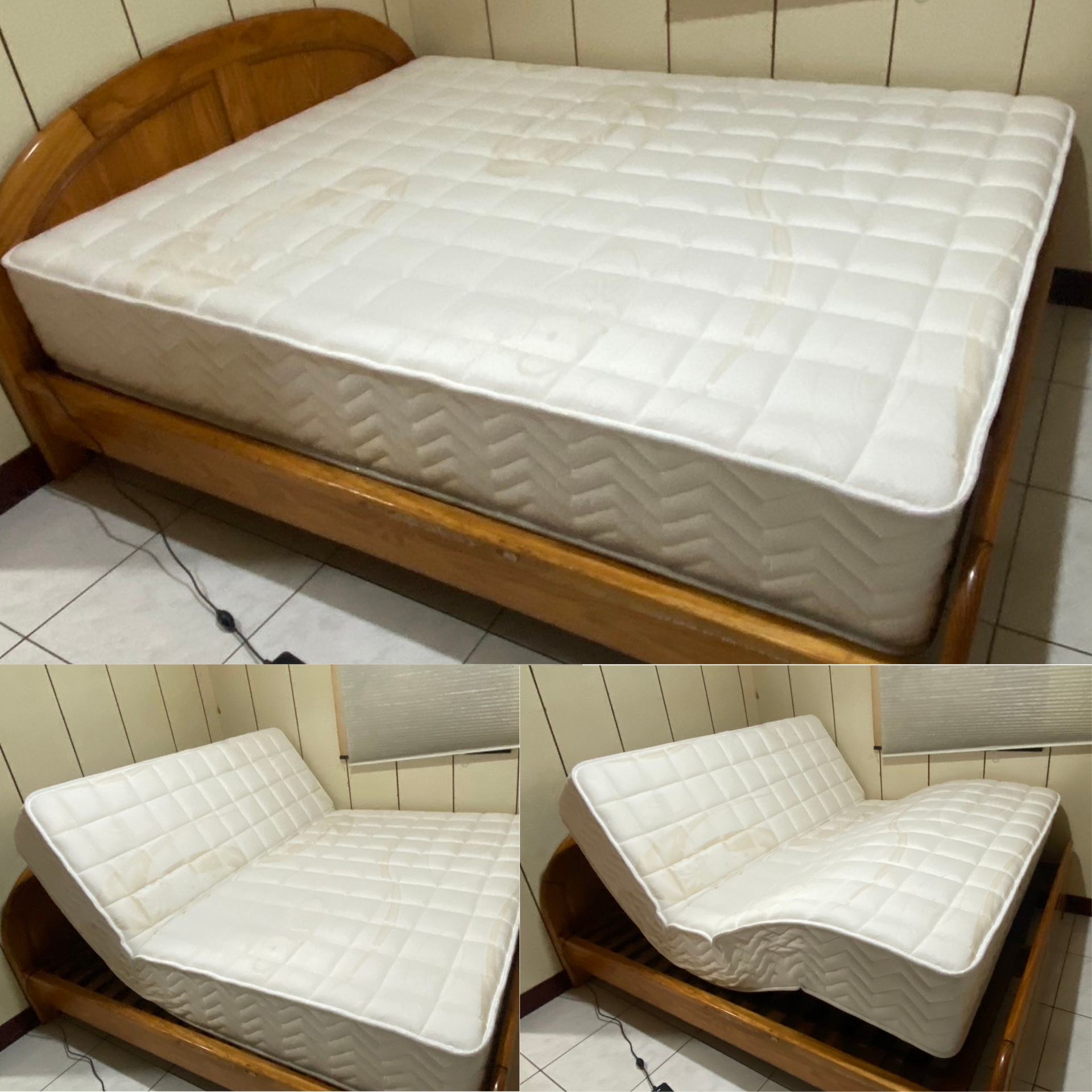 新北市新莊區/蕭OO/舒眠升級電動床墊5尺