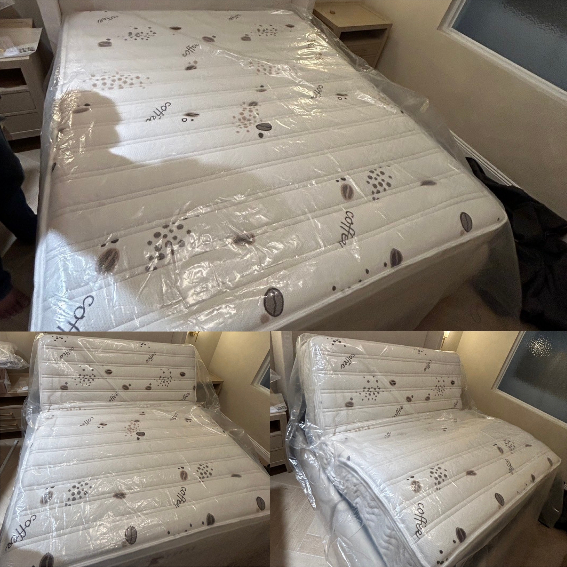 台北市松山區/唐o/咖啡電動床墊5尺