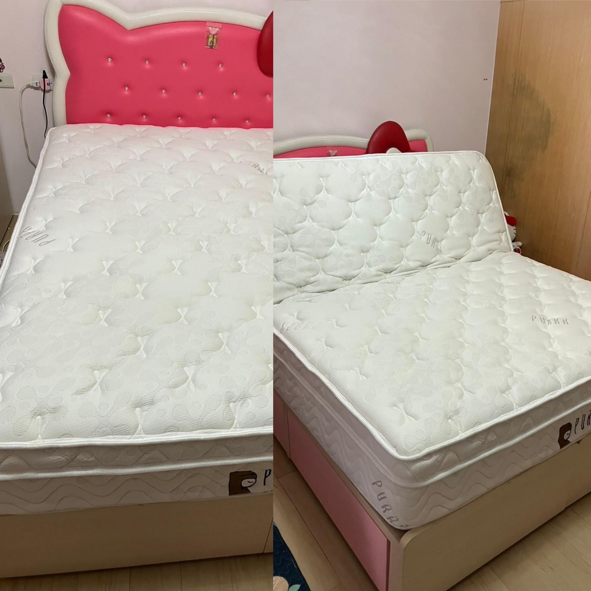 新北市板橋區/鄭OO/乳膠獨立筒電動床墊5尺