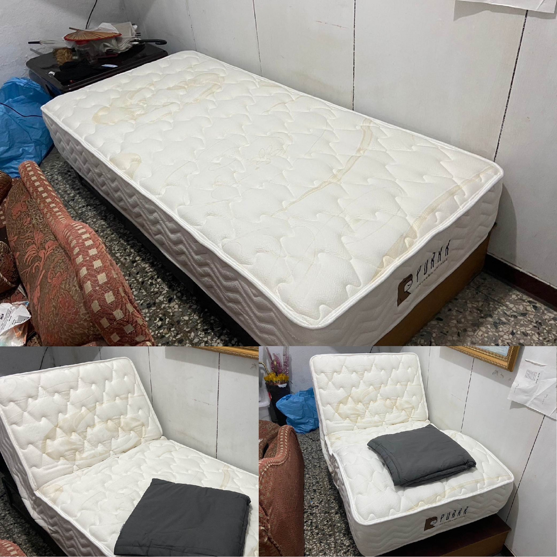 台中市神岡區/陳OO/舒眠電動床墊3尺