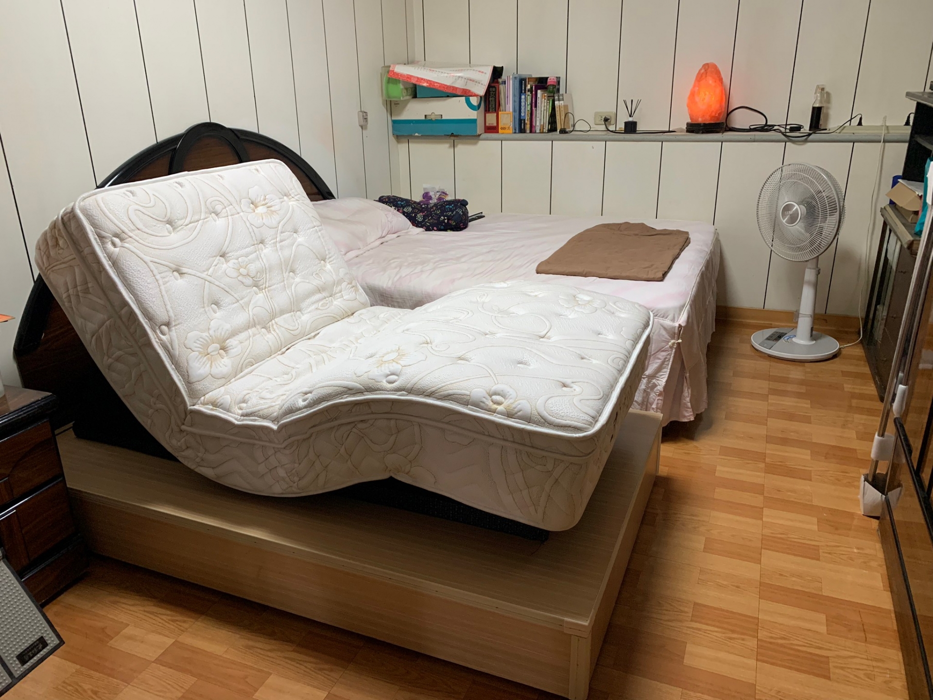 新竹香山區/好眠電動床墊3尺/涼被涼枕