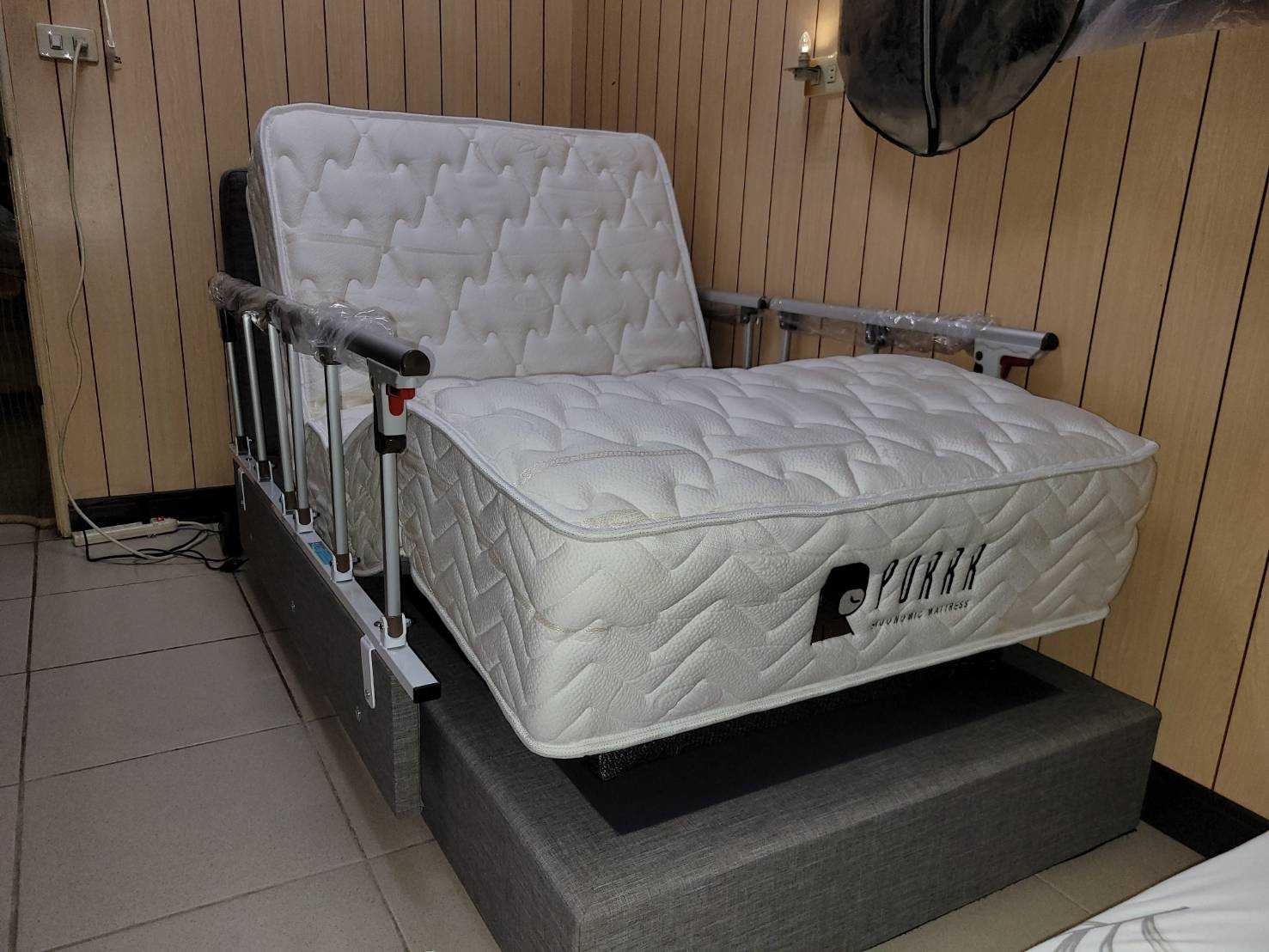 新北中和區/舒眠電動床墊/日式照護床架