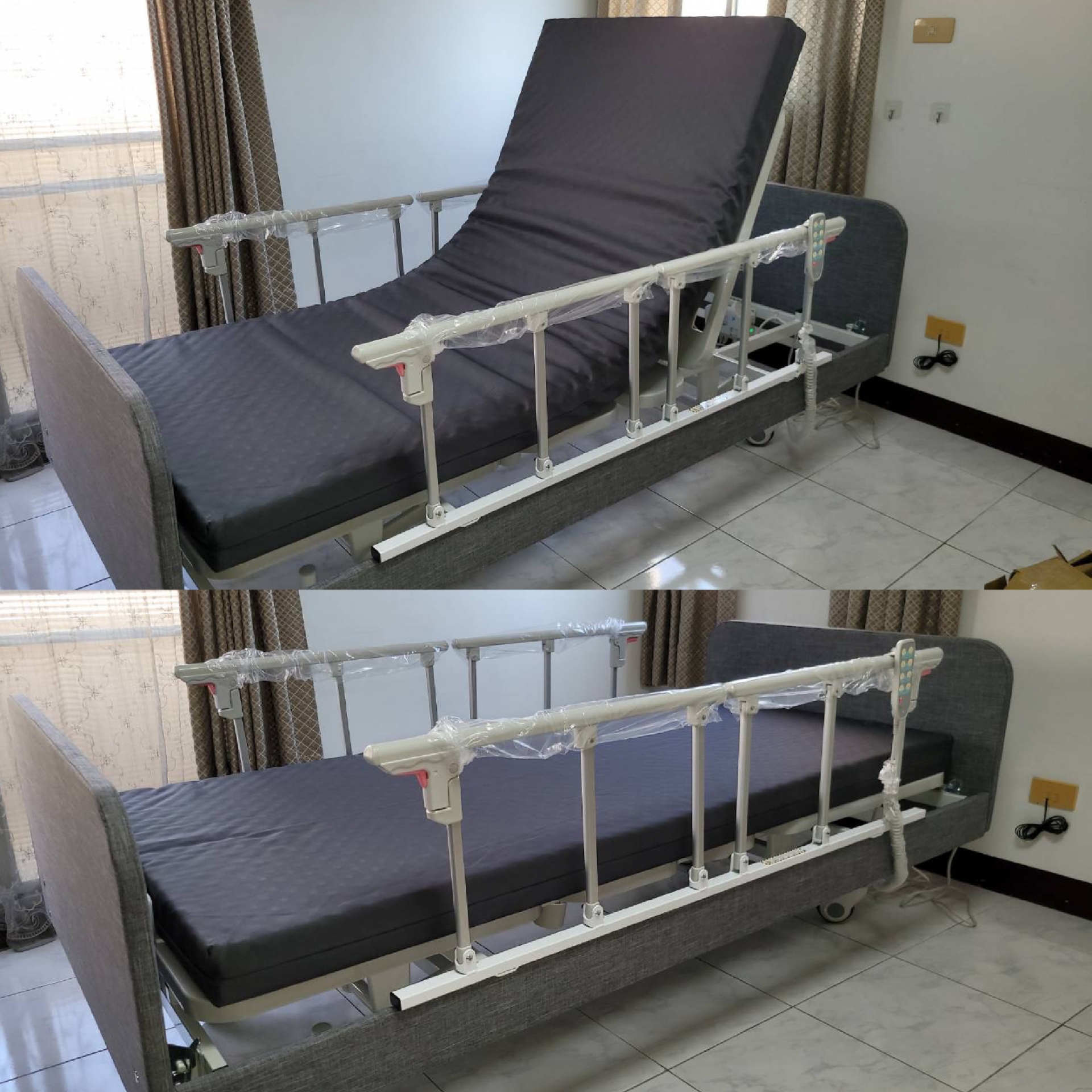 台中市/三馬達醫療床/照護基本款床墊