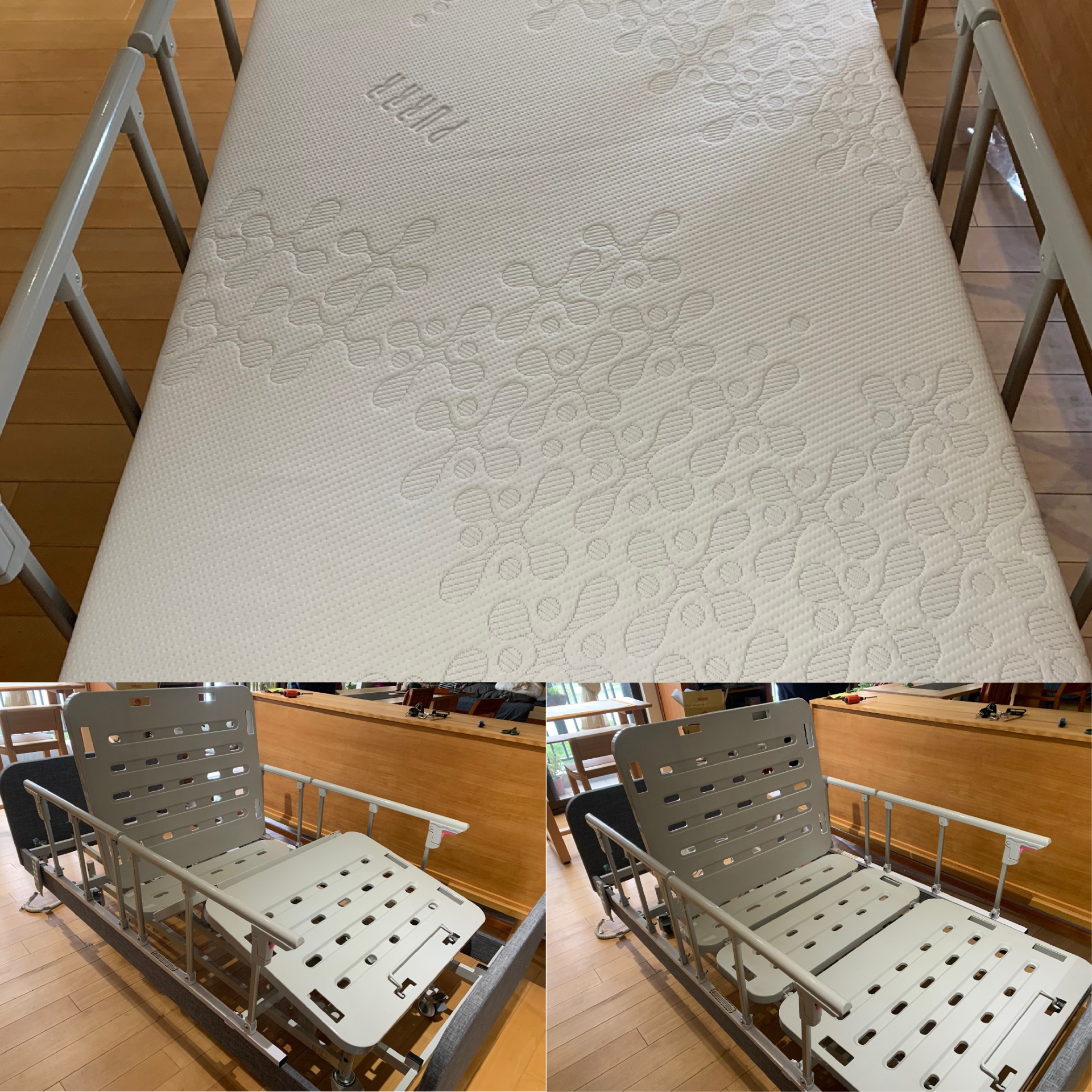 桃園市大園區/3尺三馬達照護床/高彈力床墊