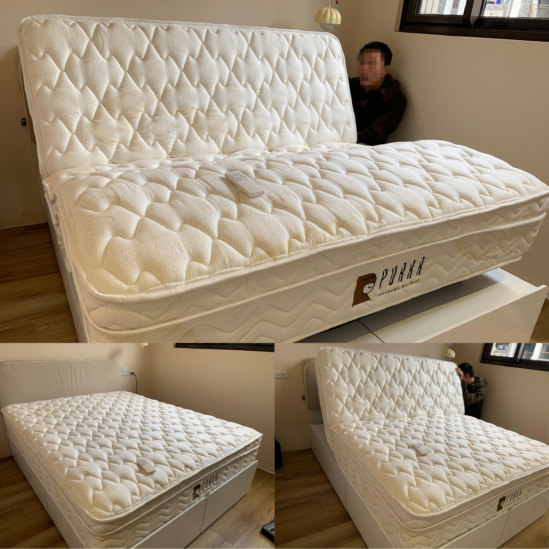 桃園市中壢區/記憶電動床墊