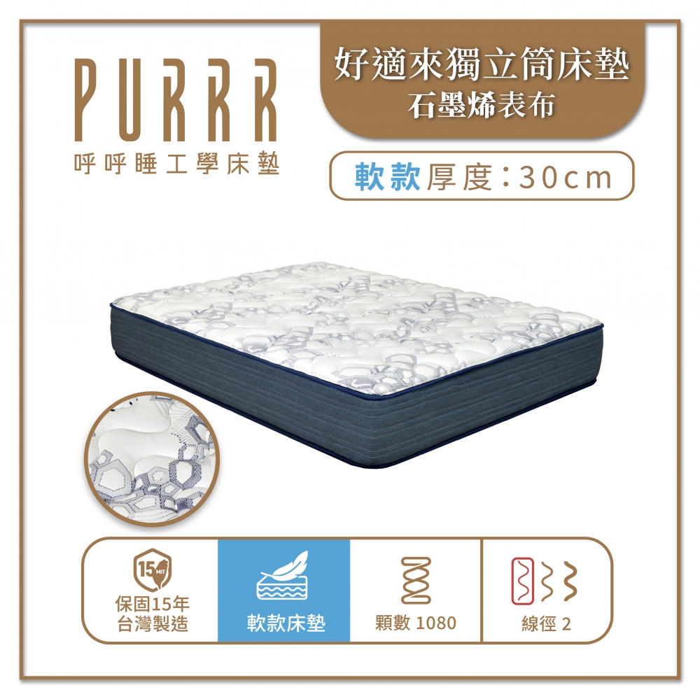 【好適來】免費試睡101晚 *買貴退差價 *可退/換貨-石墨烯冬暖夏涼❄️